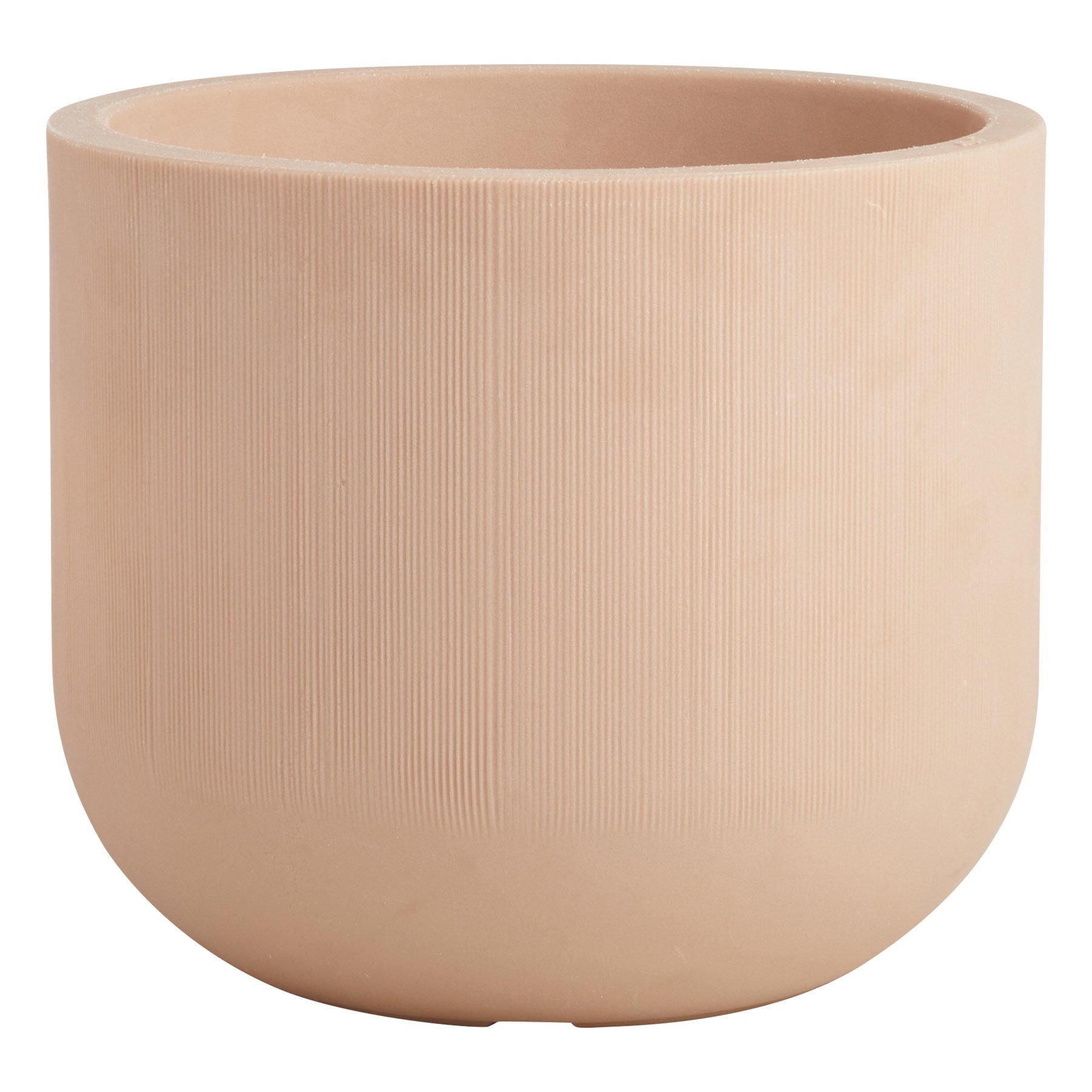 Japi Fringe Clay Outdoor Planter, Medium