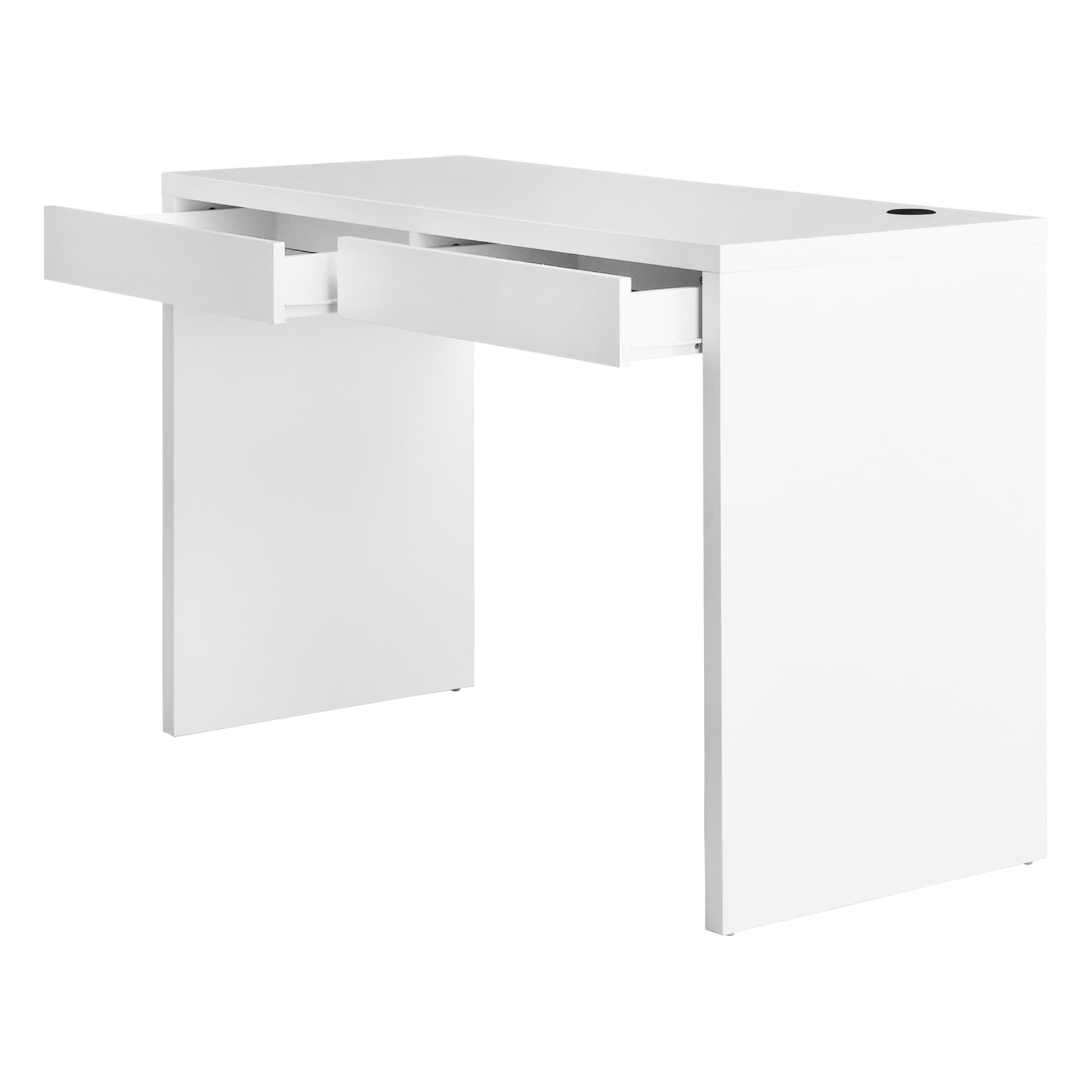 Nolan White Wooden Desk