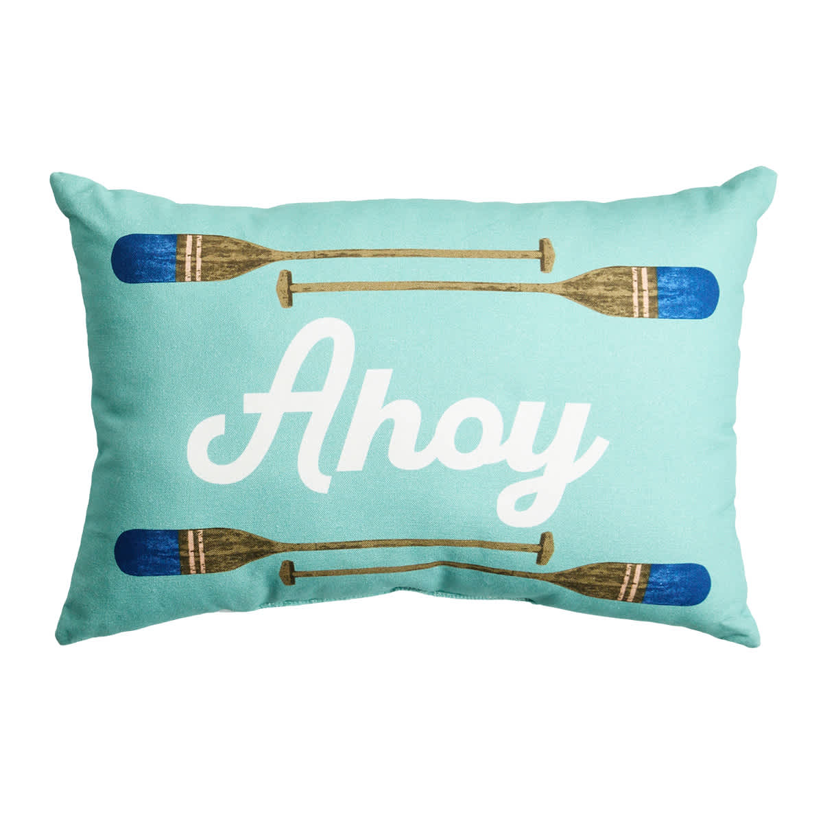 Found & Fable Ahoy Outdoor Lumbar Throw Pillow, 14x20