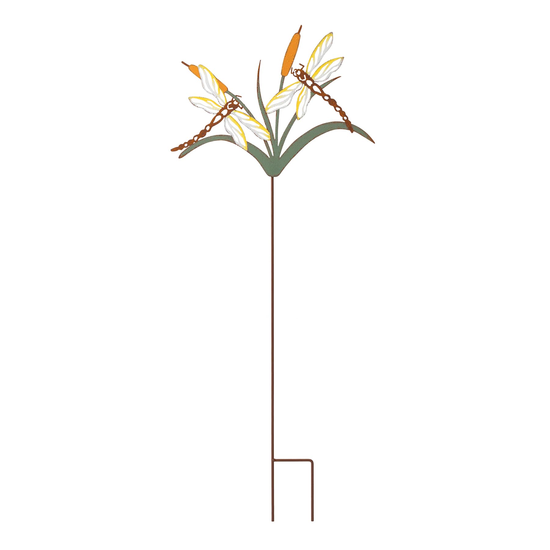 Honeybloom Metal Dragonfly Yard Stake, 36"