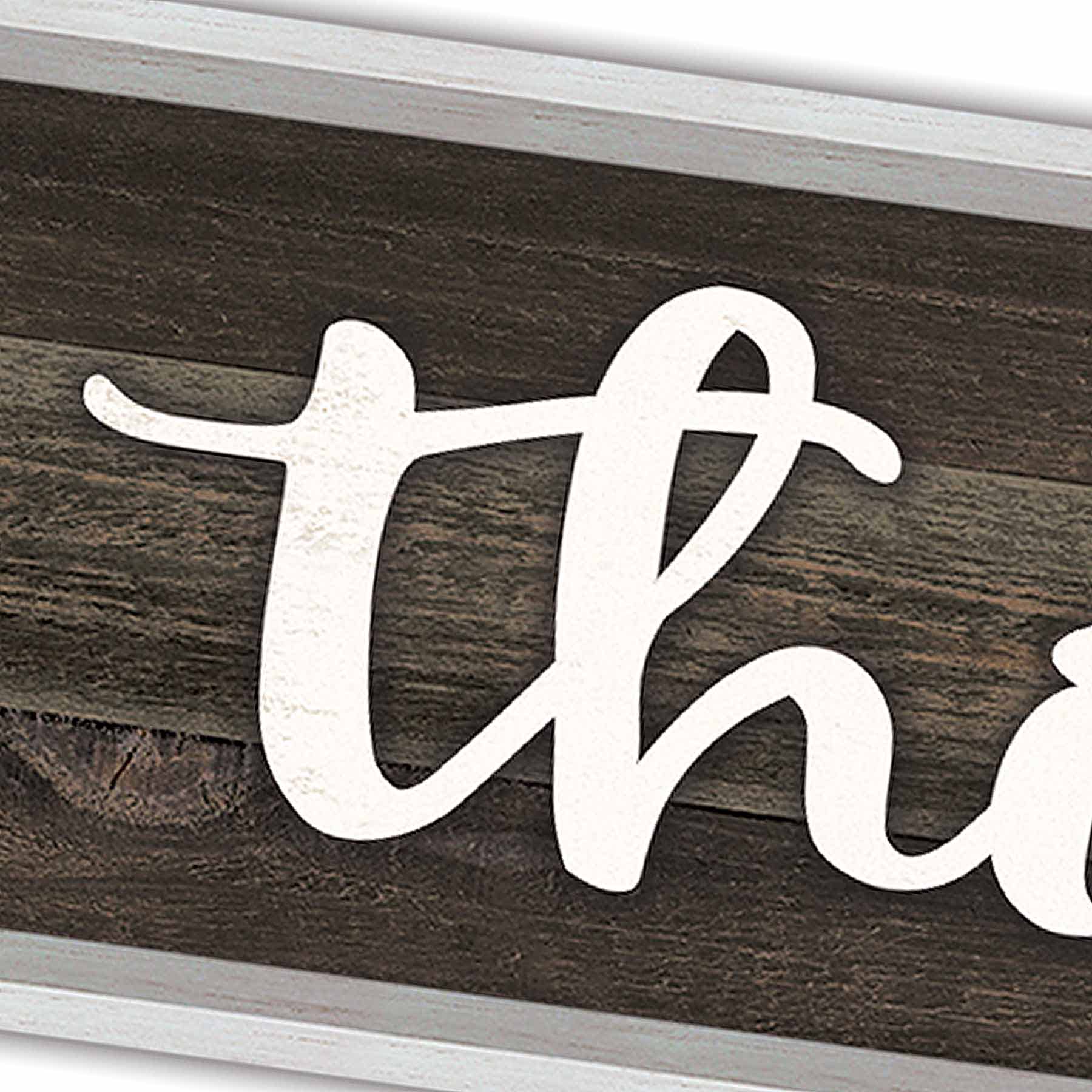 Framed This Is Us Wall Sign, 8x30