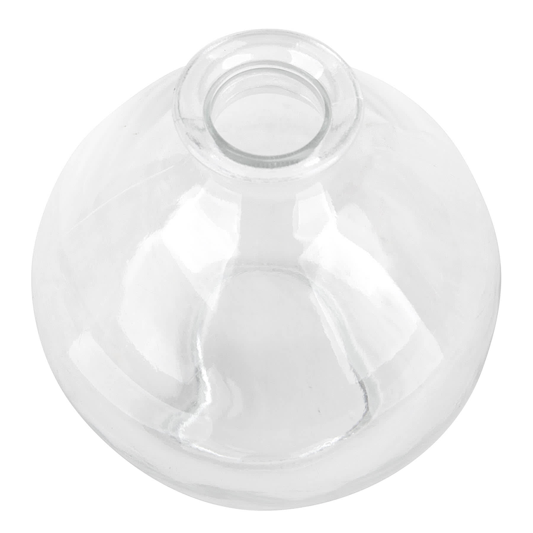 Clear Glass Bud Vase, 5"