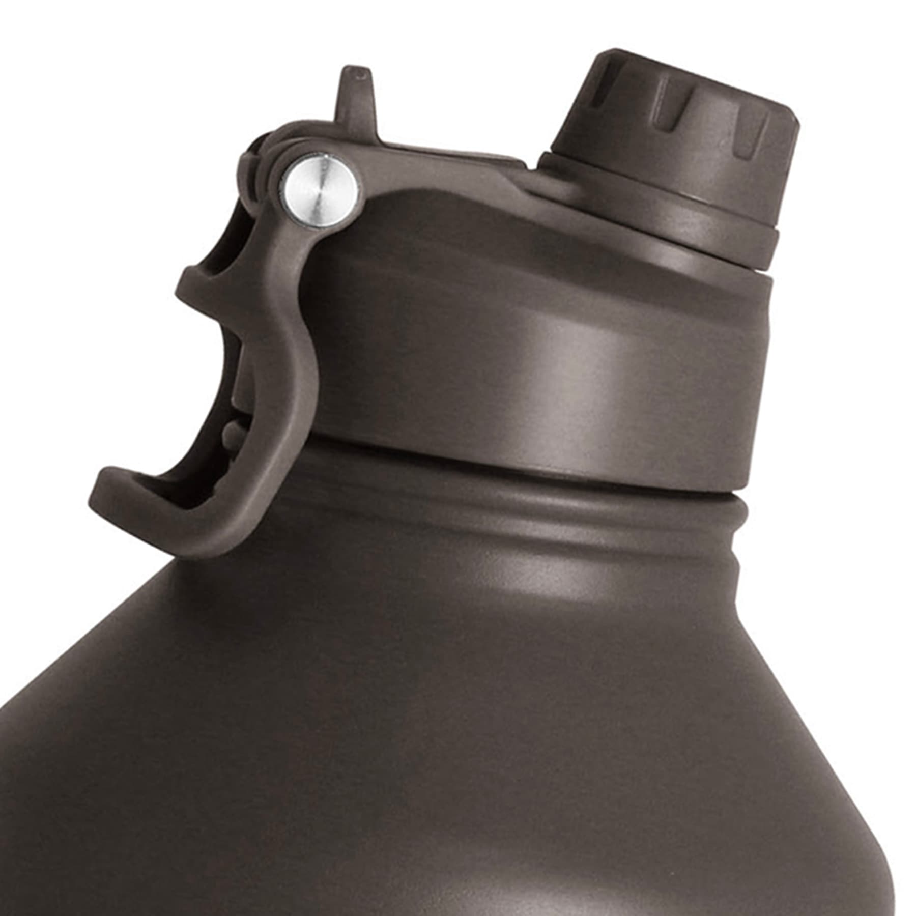 Hydraflow Cocoa Crusader Steel Bottle with Dual Lid, 64oz