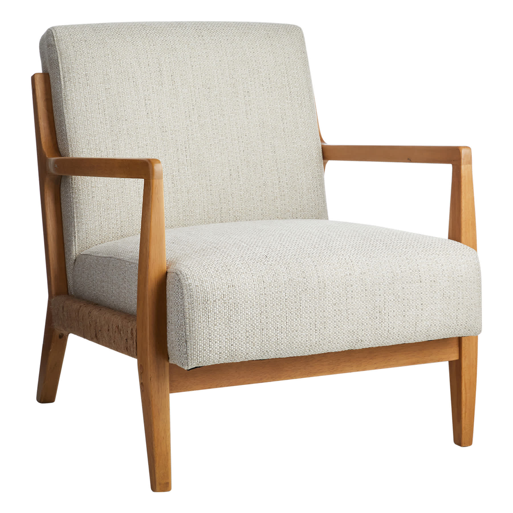 Found & Fable Miya Accent Chair, Beige
