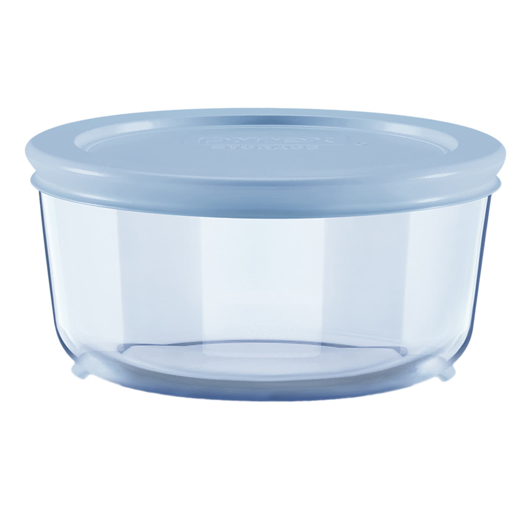 Pyrex 6-Piece Blue Glass Round Food Storage Value Pack