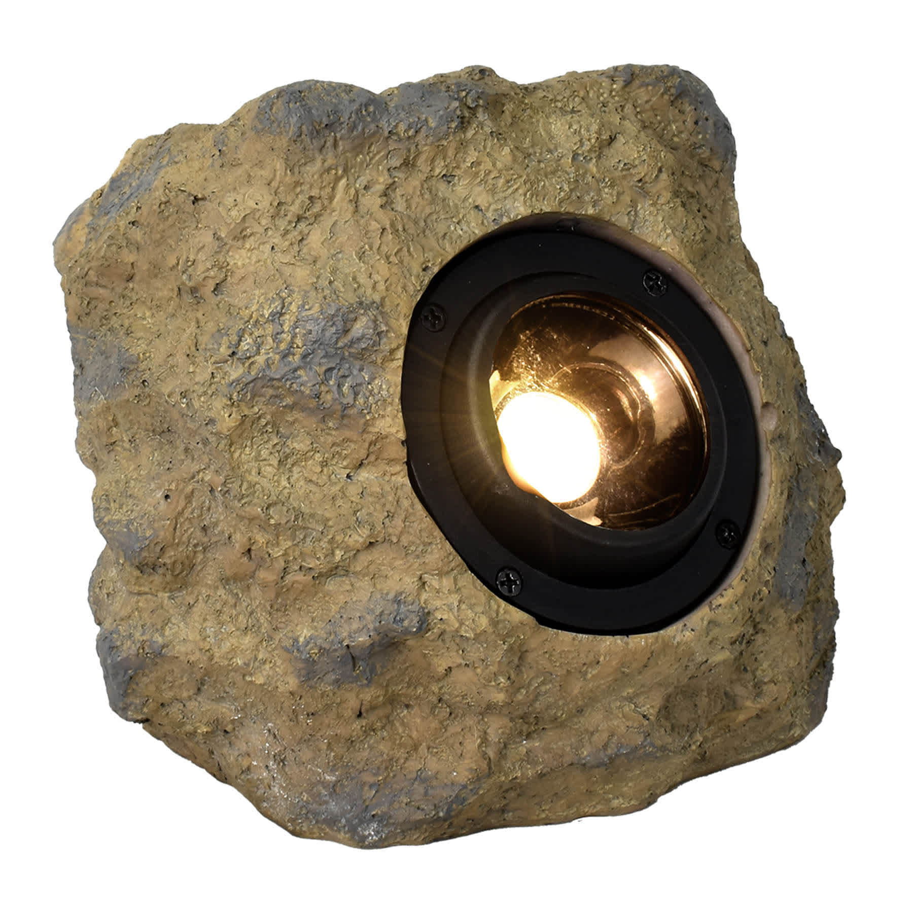 30-Lumen Solar Adjustable Rock Spotlight