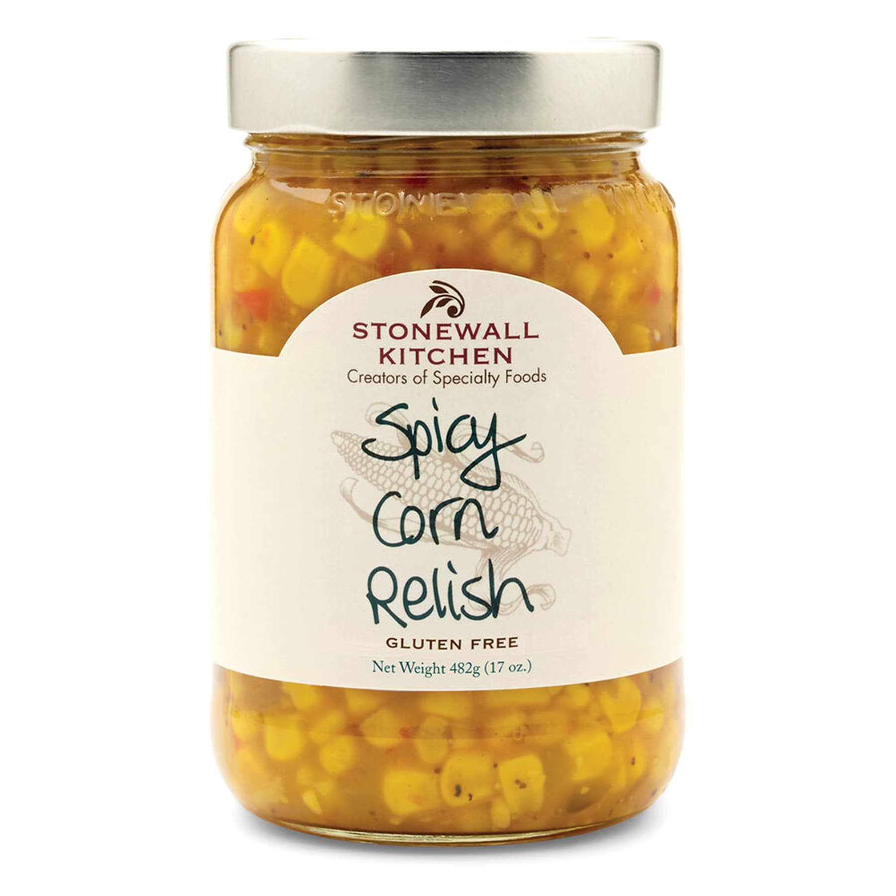 Stonewall Spicy Corn Relish, 17oz