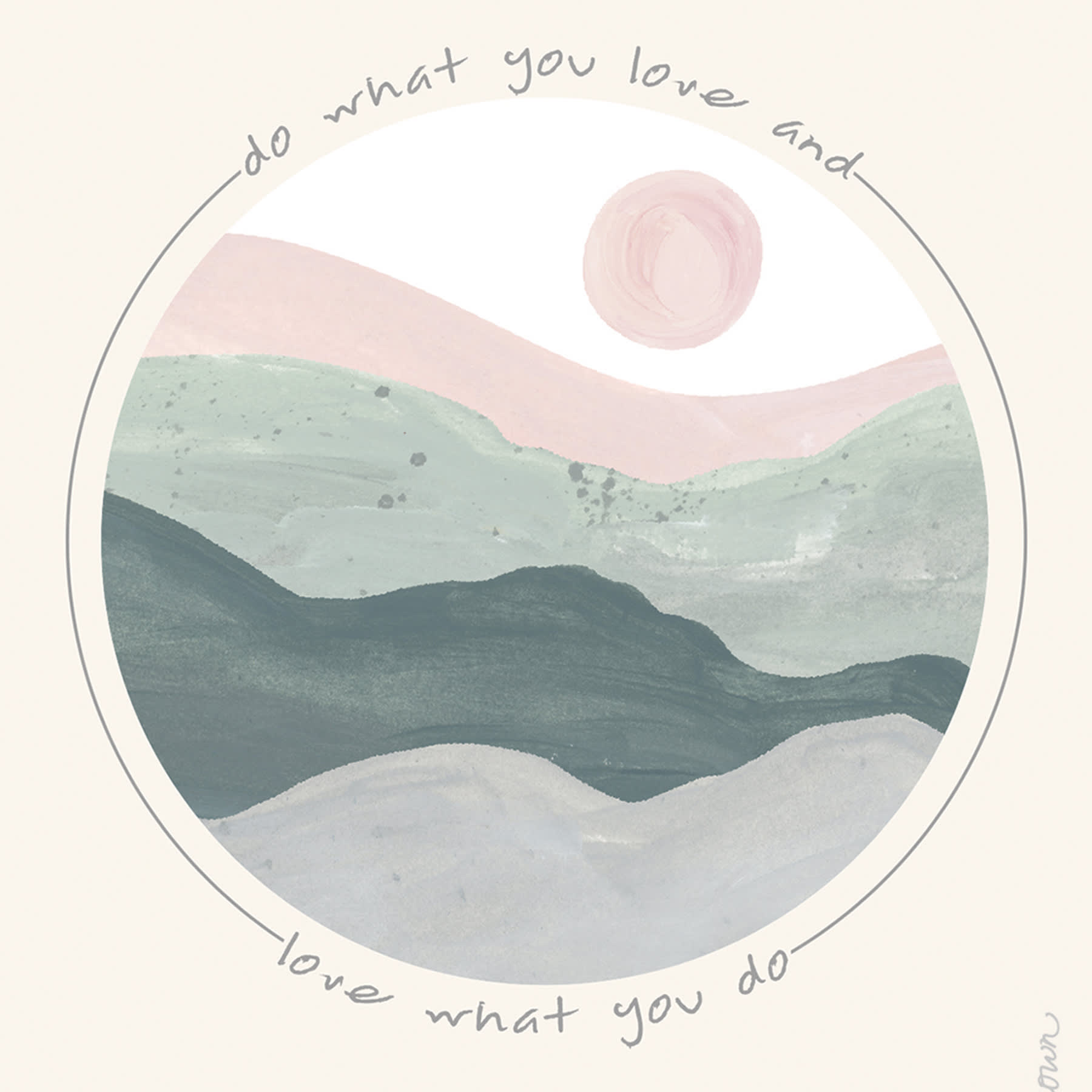 Do More Of What You Love Scented Sachet