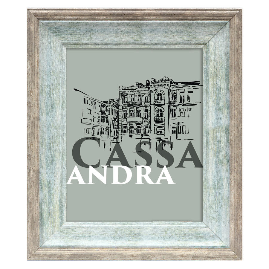 Cassandra Blue & Green Tabletop Picture Frame, 8x10