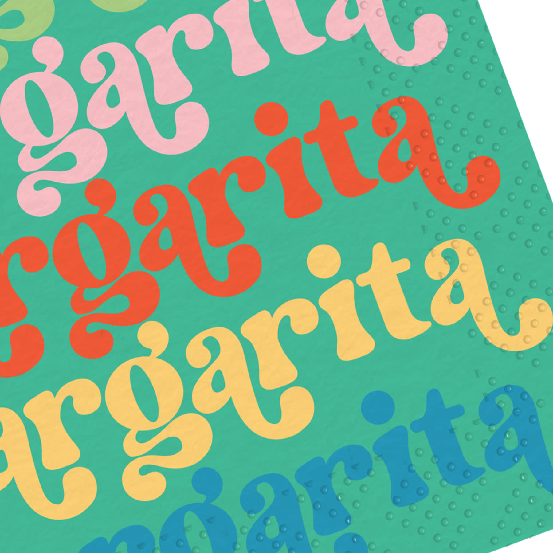 20-Pack 3-Ply Margarita Cocktail Napkins