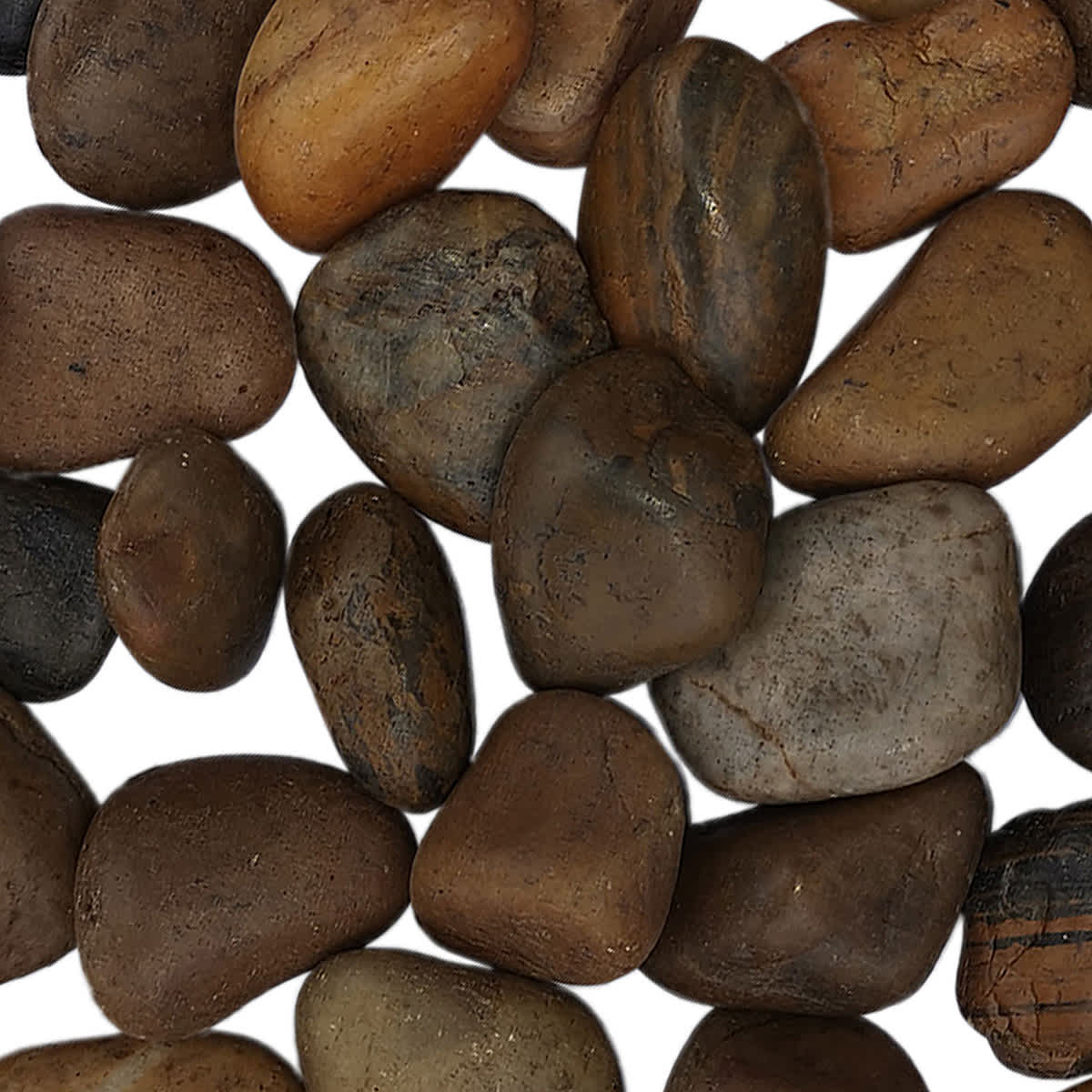 Natural Mix Decorative Outdoor Fountain Rocks, 15lb