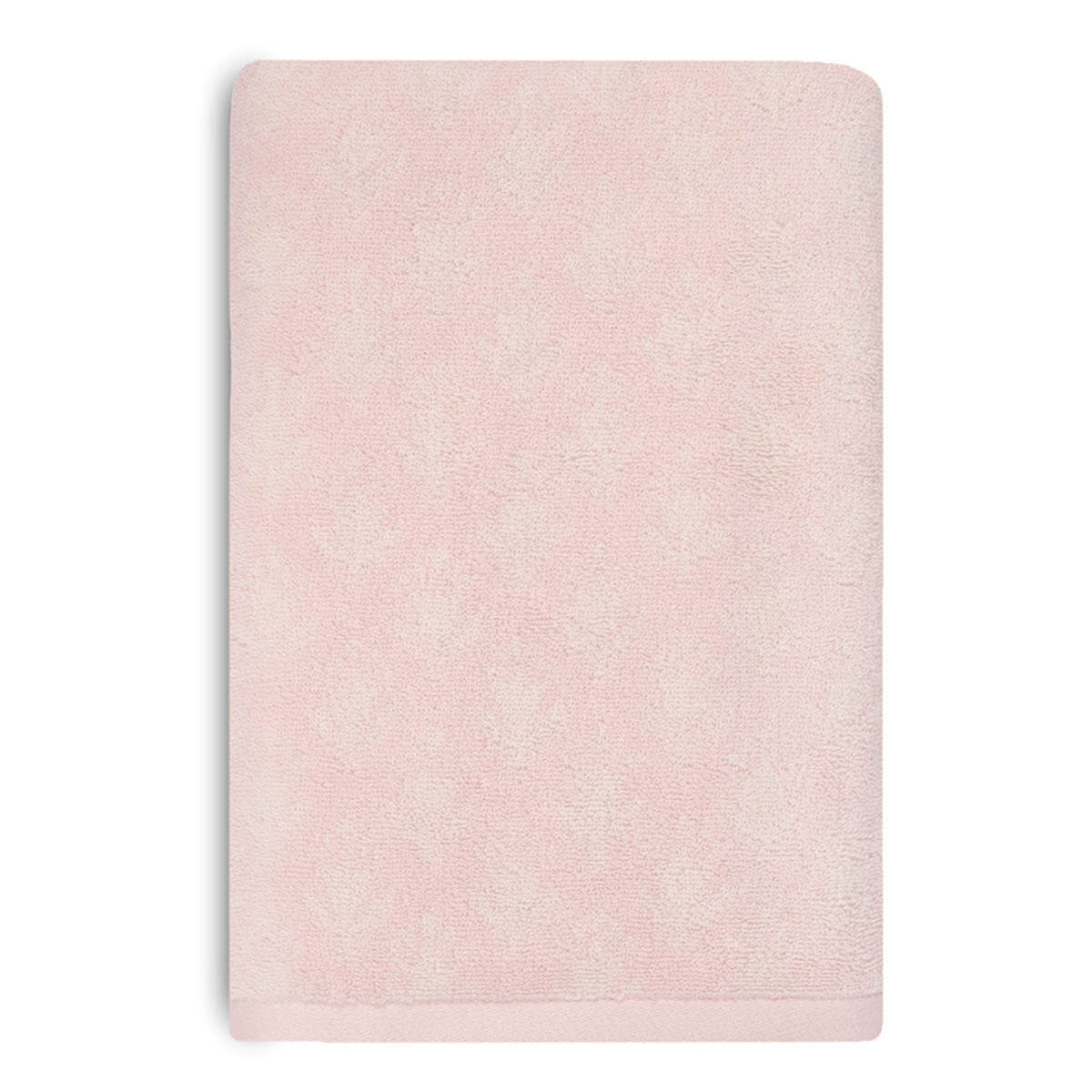 Honeybloom Plush Performance Pink Patterned Cotton Bath Towel, 30x54