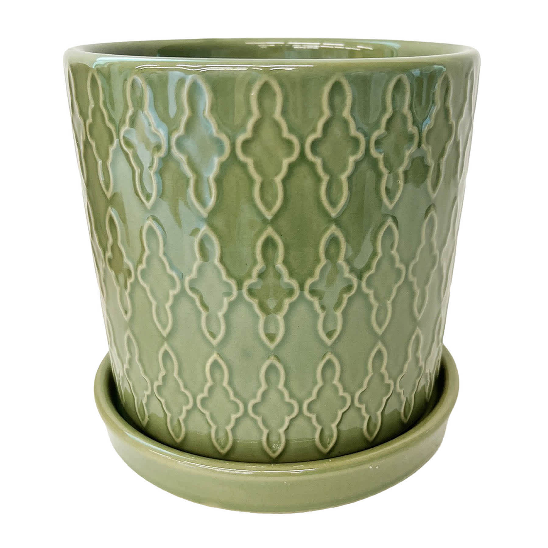 Indoor Green Bethel Planter, 5.7"