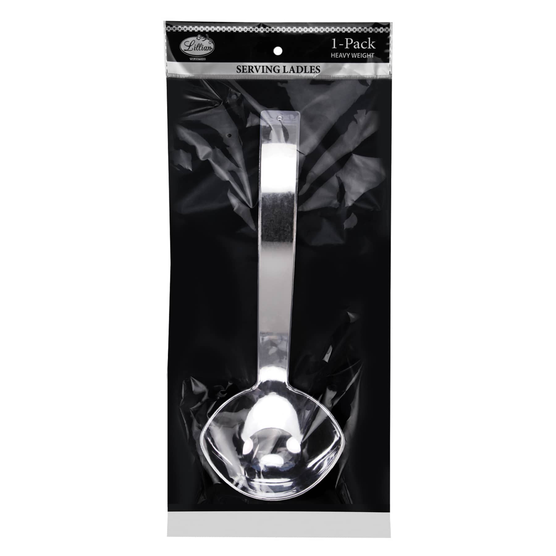Polished Silver Ladle