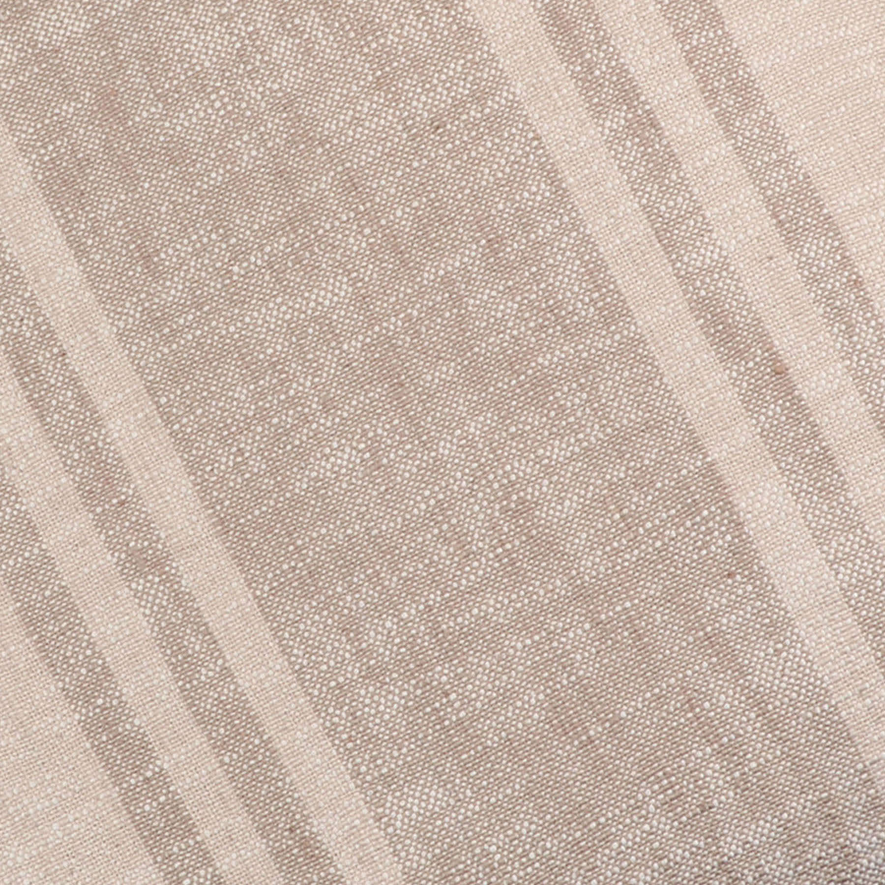 2-Pack Neutral Cotton Slub Striped Throw Pillow, 24"