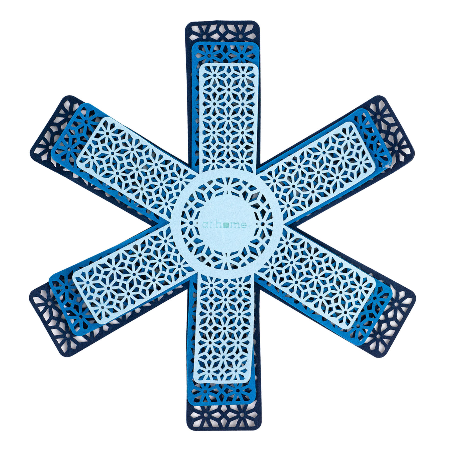 3-Piece Cookware Protector Set, Blue