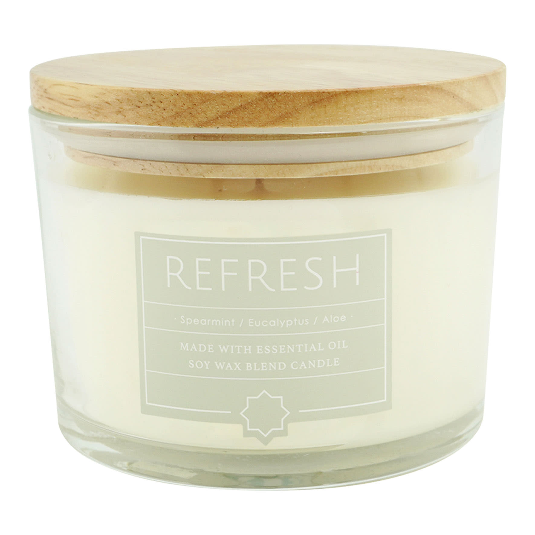 Found & Fable Refresh Scented Jar Candle, 16oz