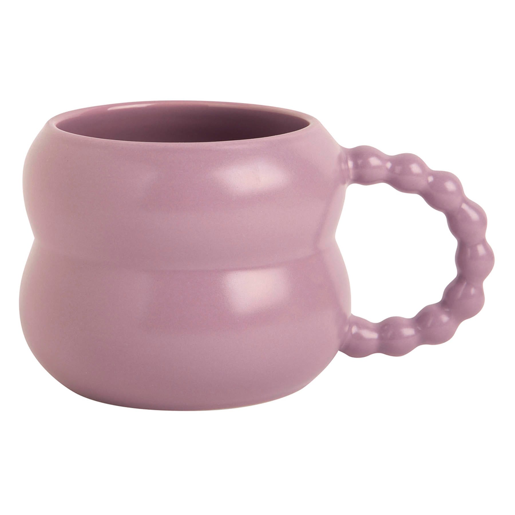 Matte Purple Bubble Mug, 15oz