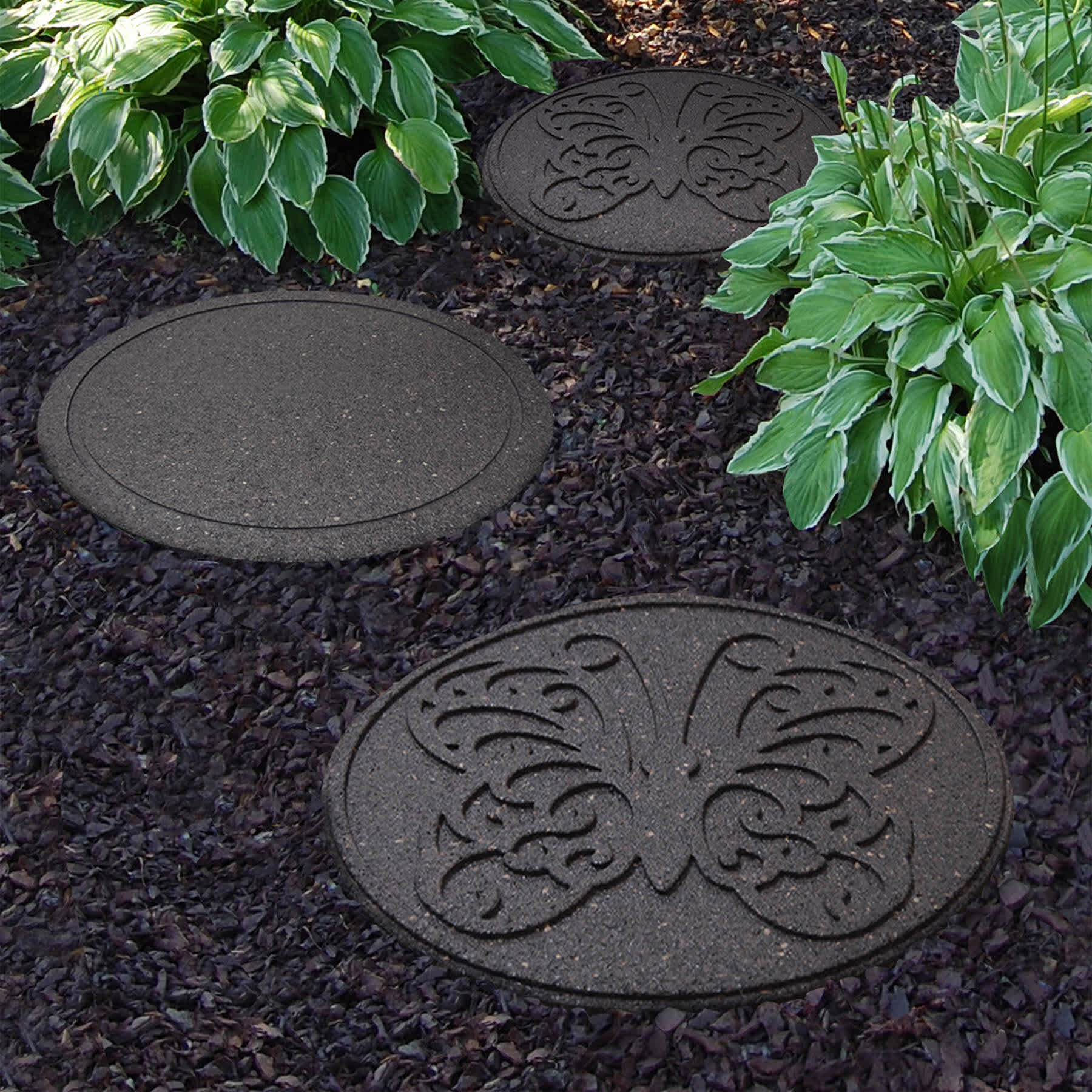 Flexible Butterfly Outdoor Garden Stepping Stone, 18"
