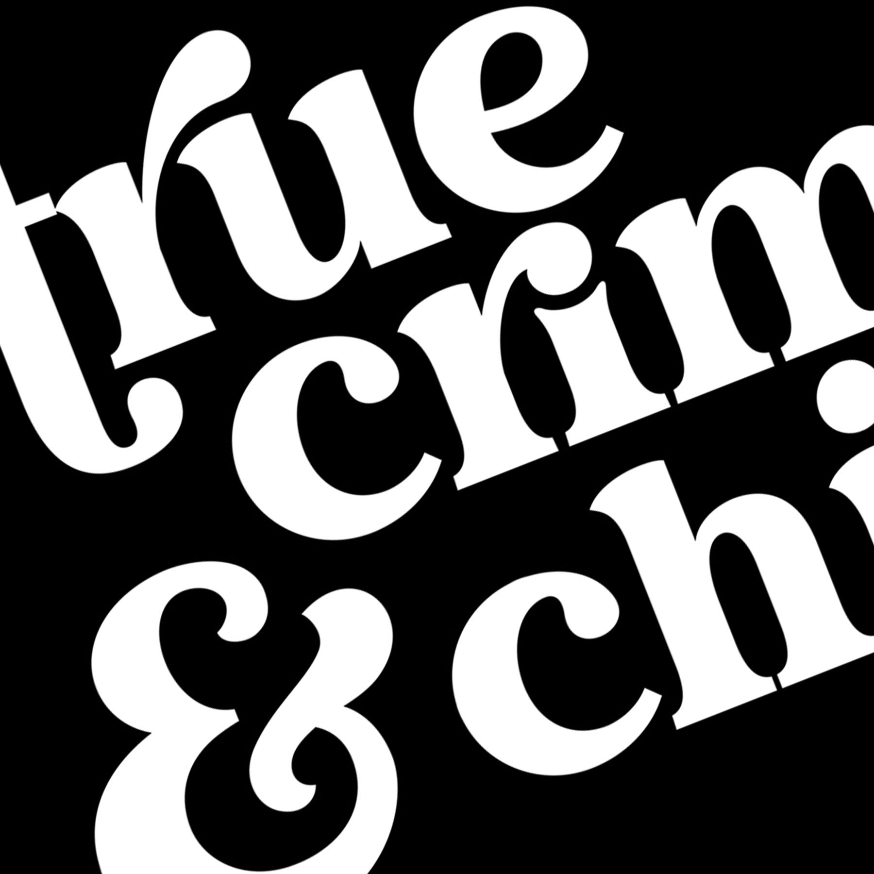True Crime & Chil Canvas Wall Art, 12"