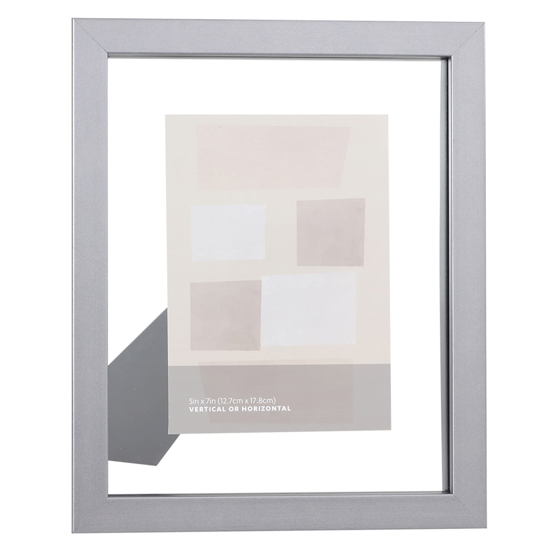 Gunmetal Tabletop Picture Frame, 8x10