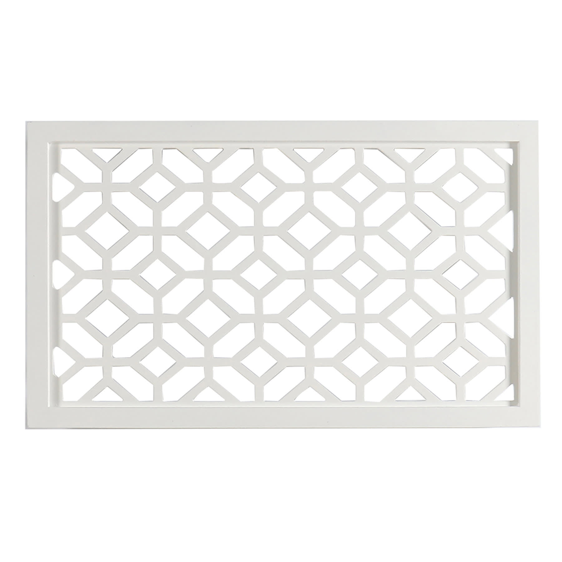 Providence White Cut Out Wooden Wall Art, 24x14