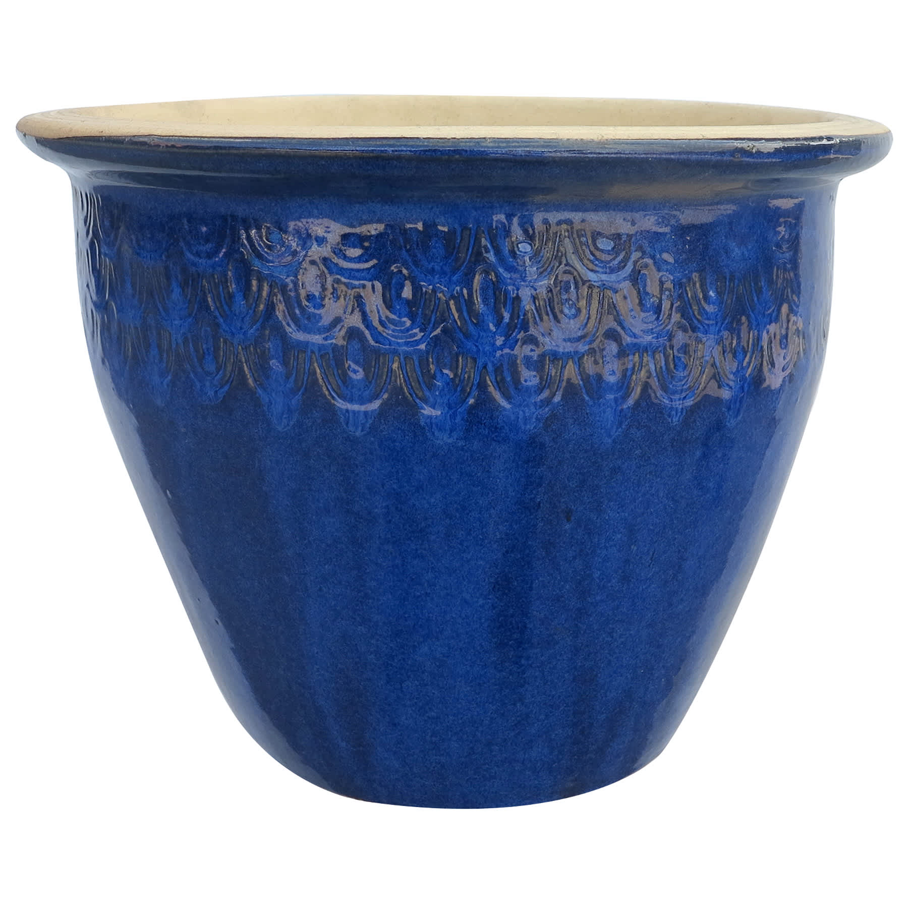Vegas Blue Outdoor Planter, Medium