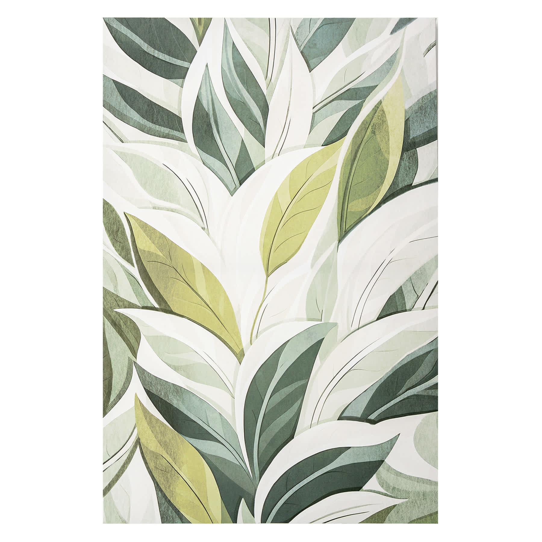 Leaves Canvas Wall Art, 24x34