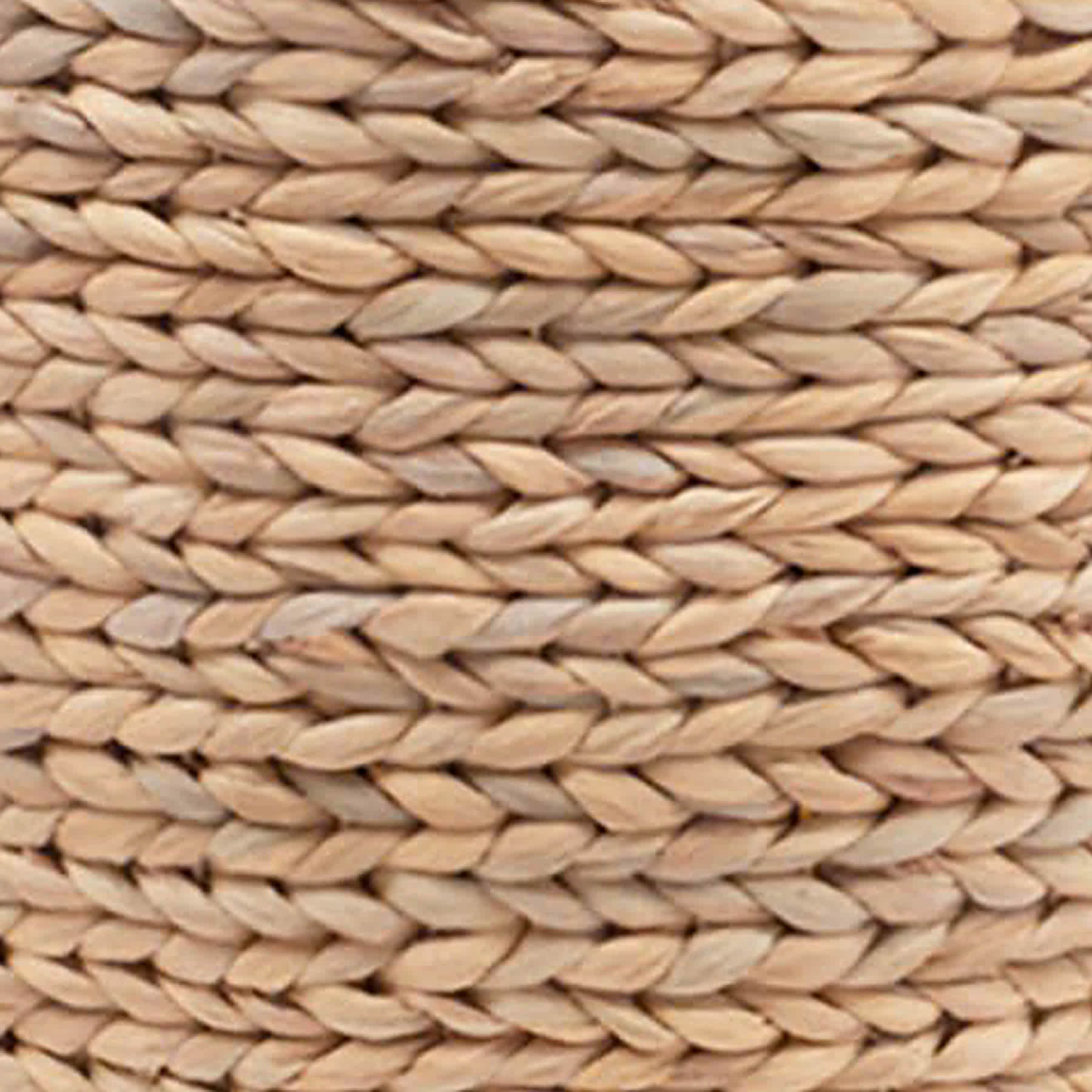 Water Hyacinth Laundry Hamper with Linen Liner
