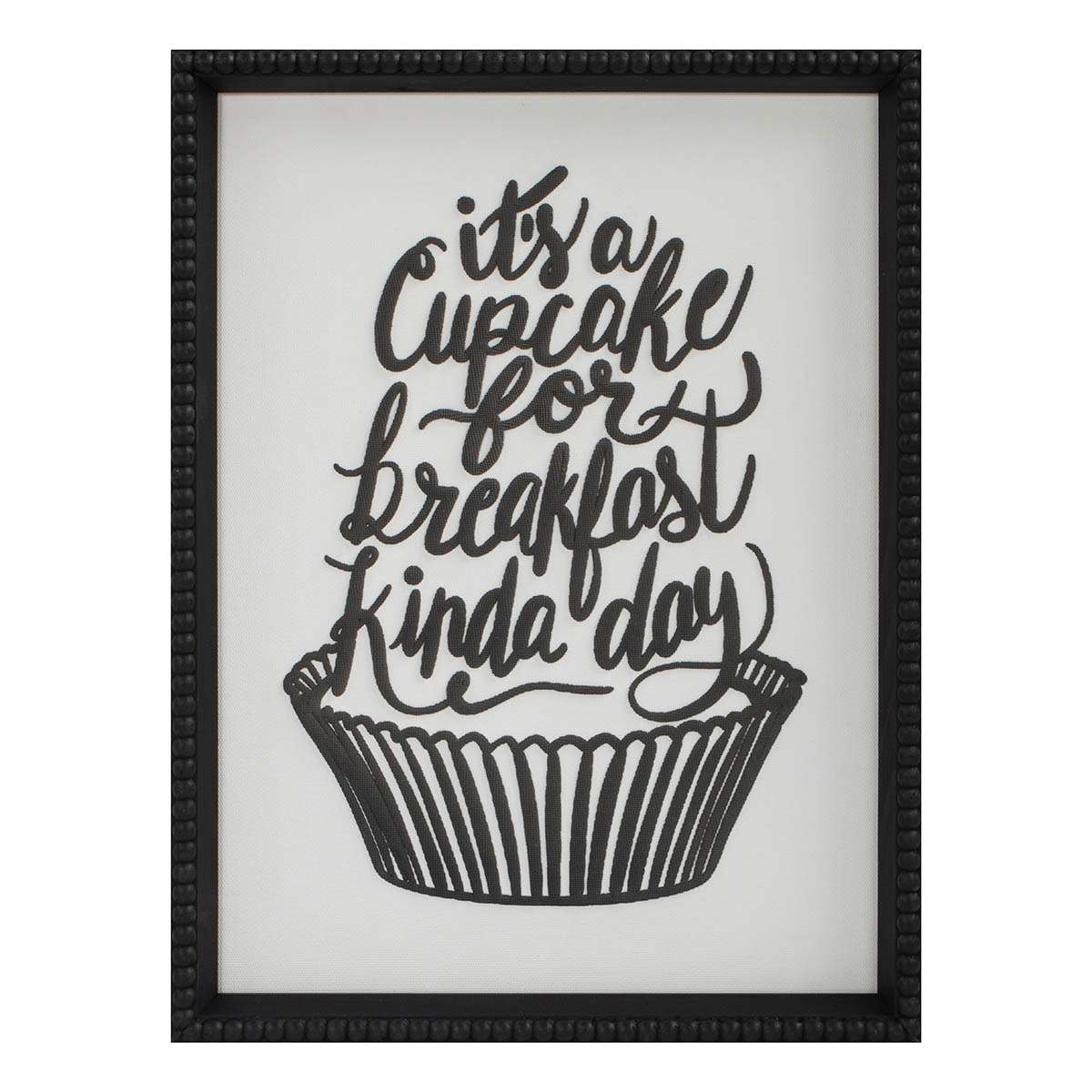 Framed Cupcake Canvas, 12x16