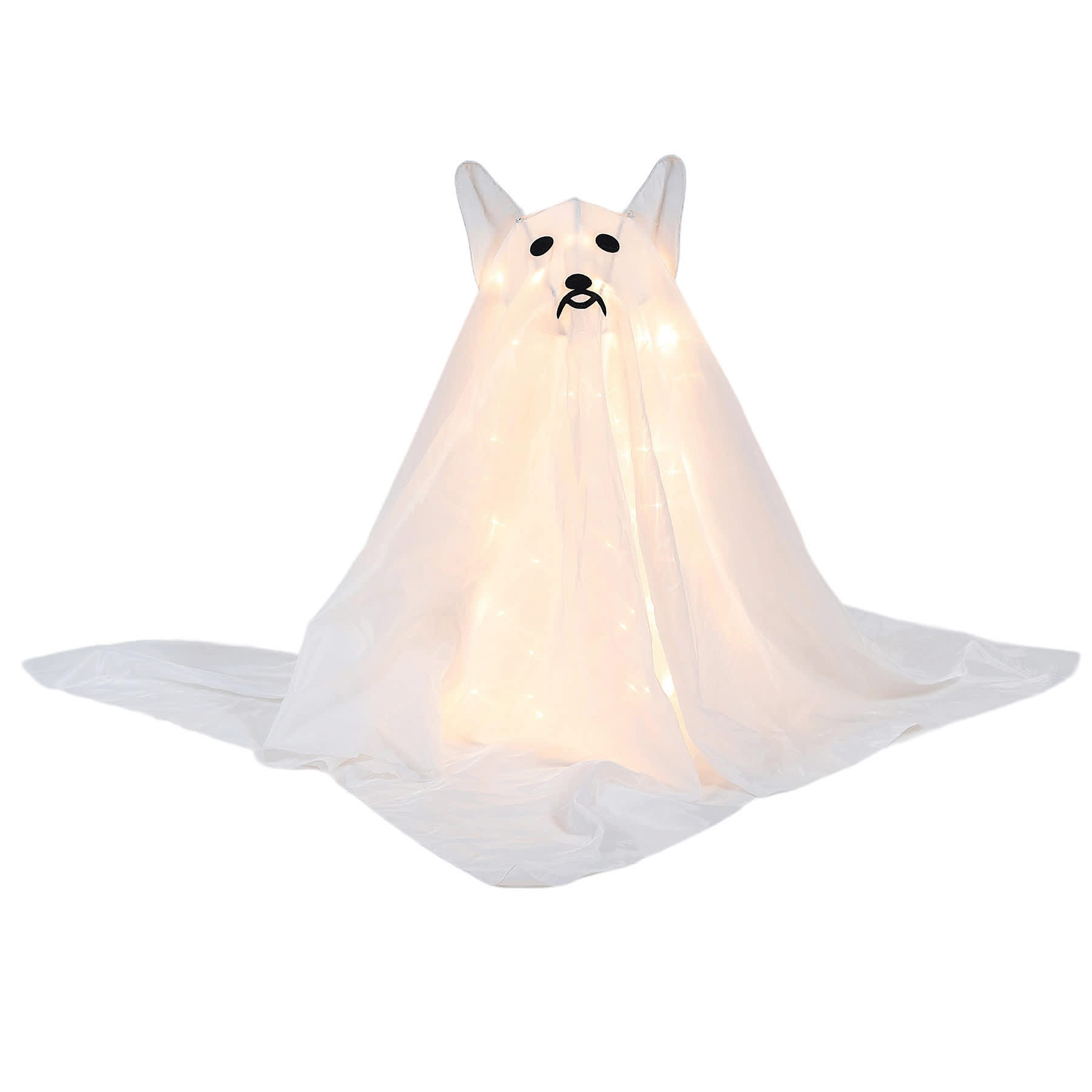 Lighted Ghost Dog, 2'
