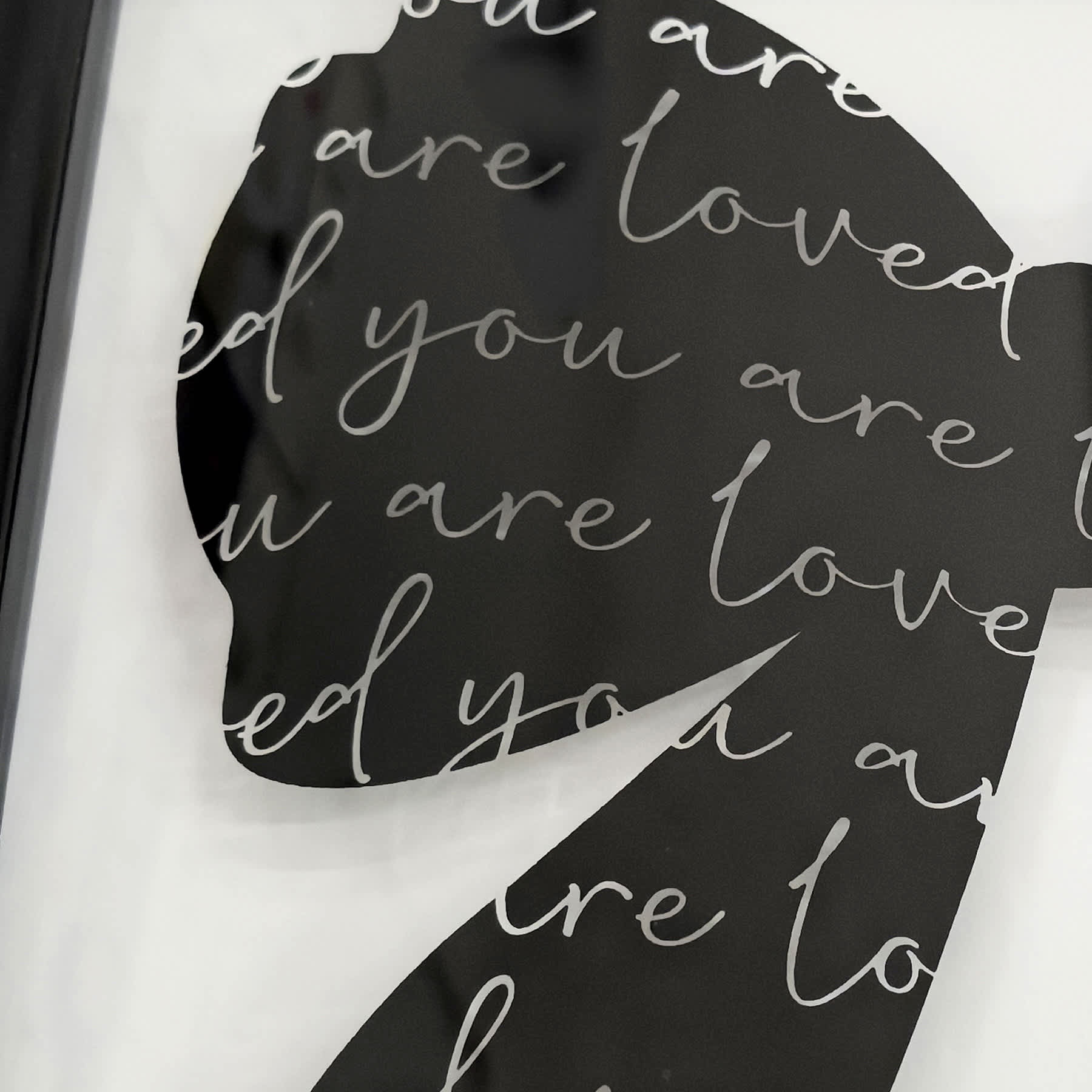You Are Loved Wall Art, 13"
