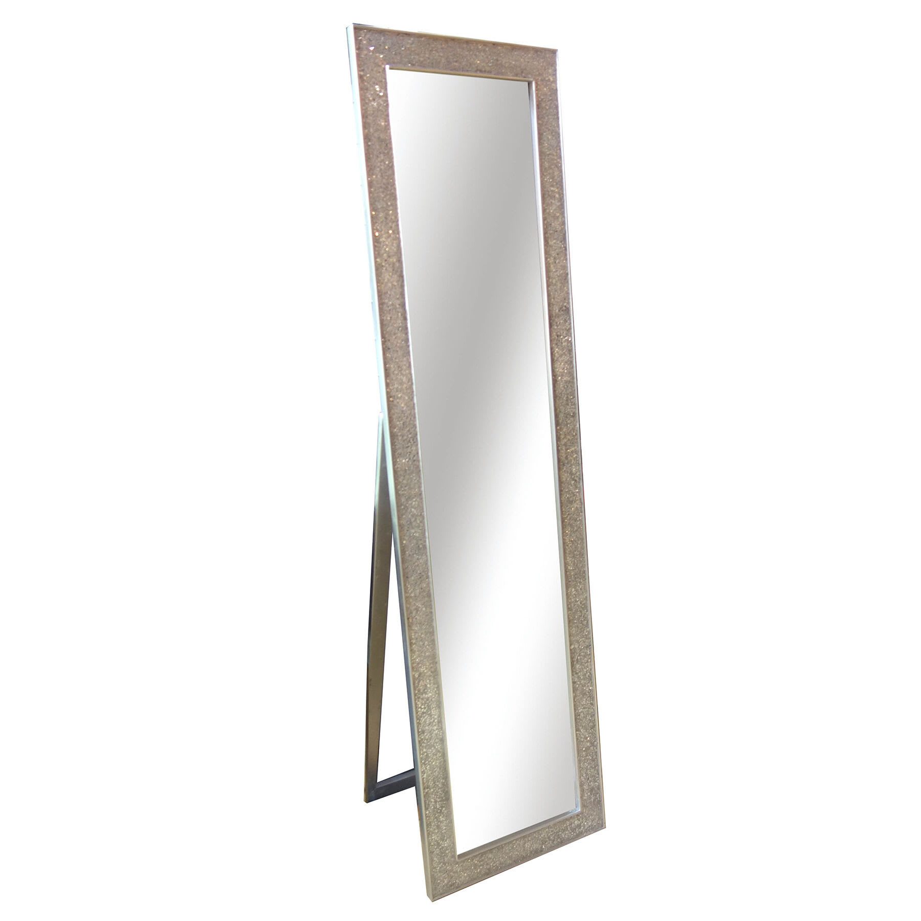 Mosaic Cheval Floor Mirror, 18x67