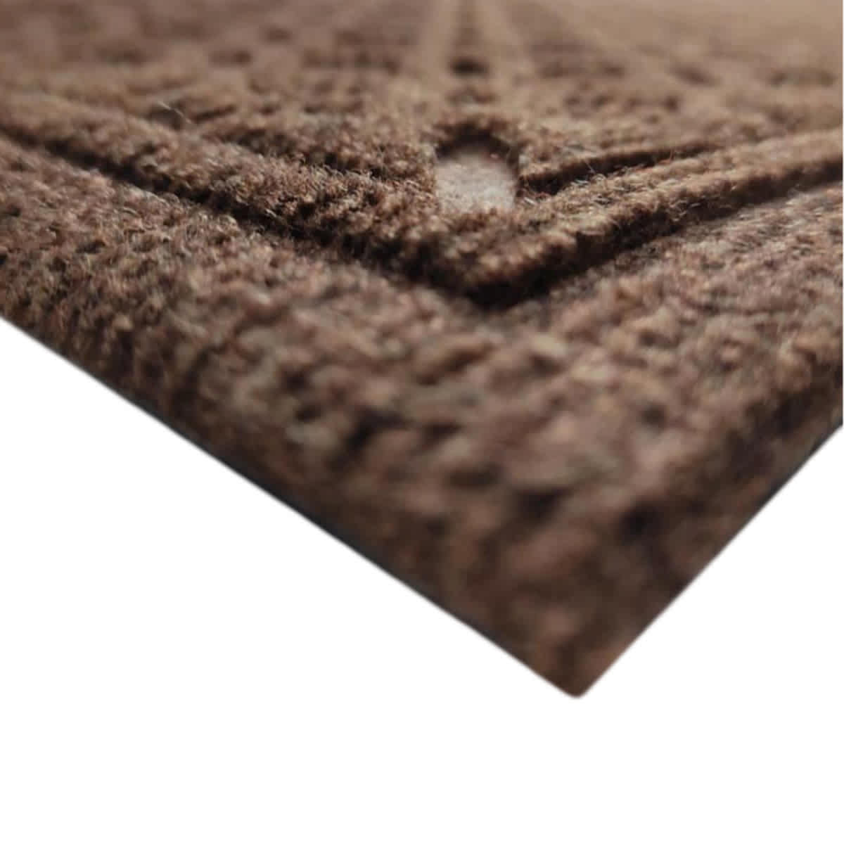 Brown Tractor Texture Rubber Doormat, 24x36