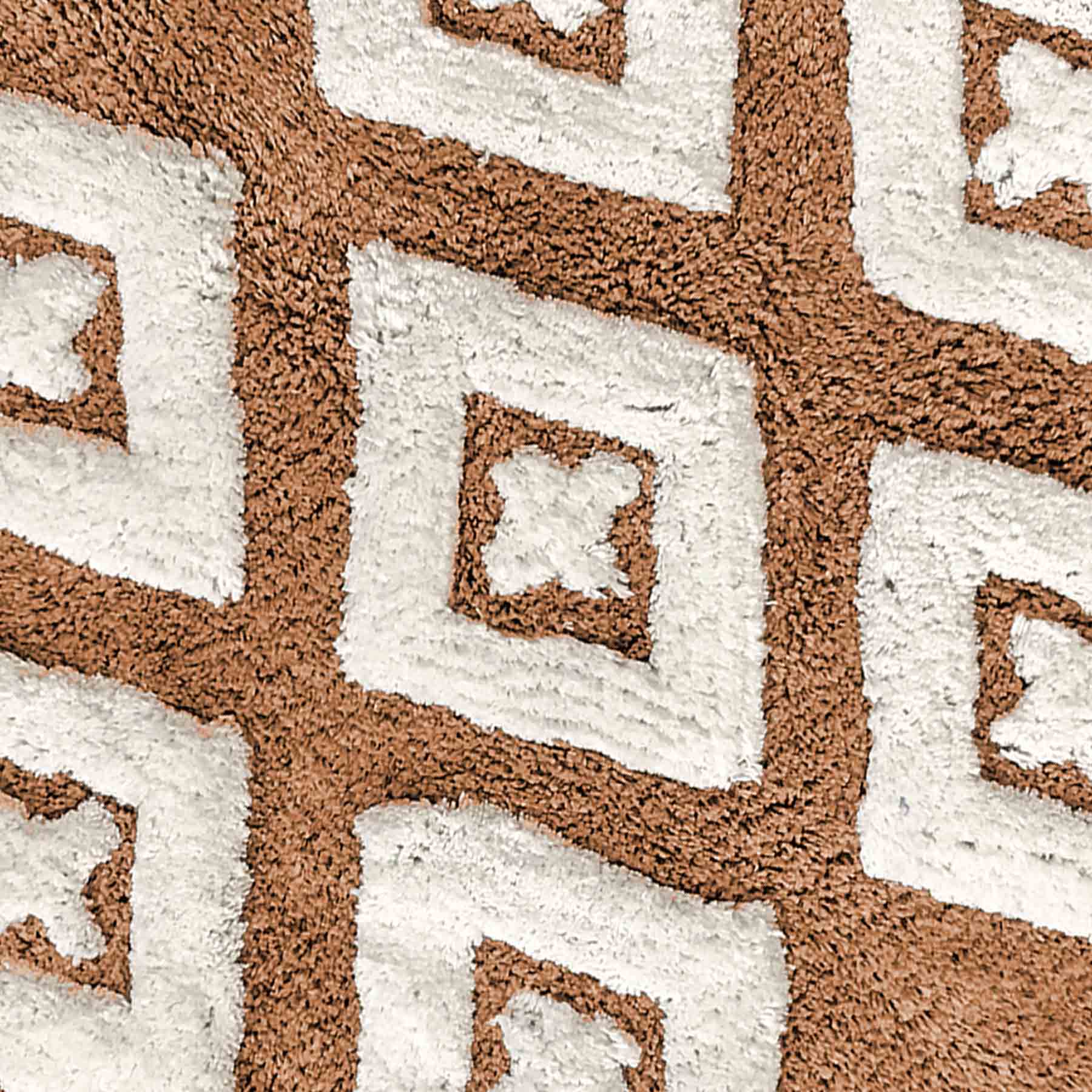 Oxford Coral Tufted Bath Rug, 20x30