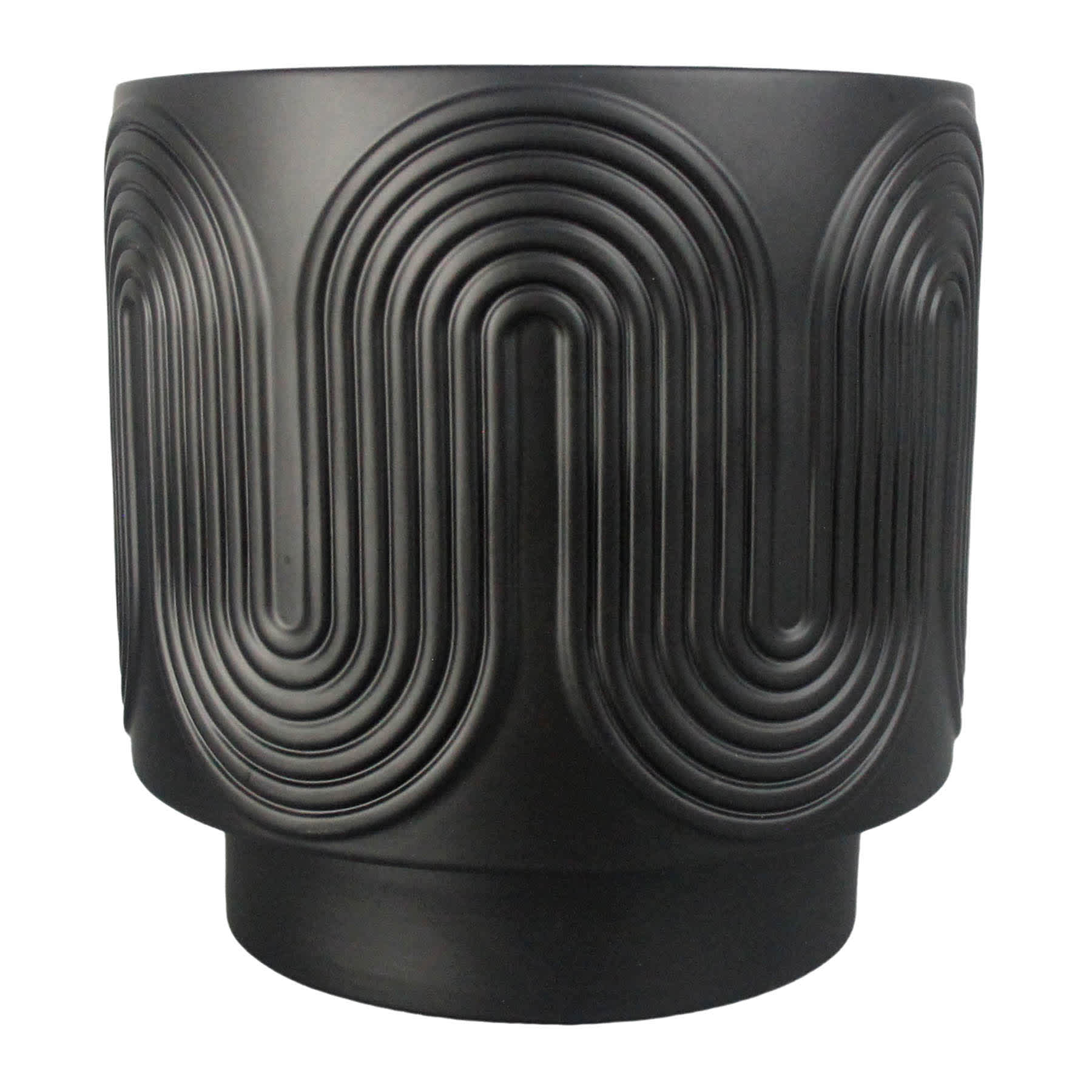 Crosby St. Indoor Miles Stoneware Planter, Medium