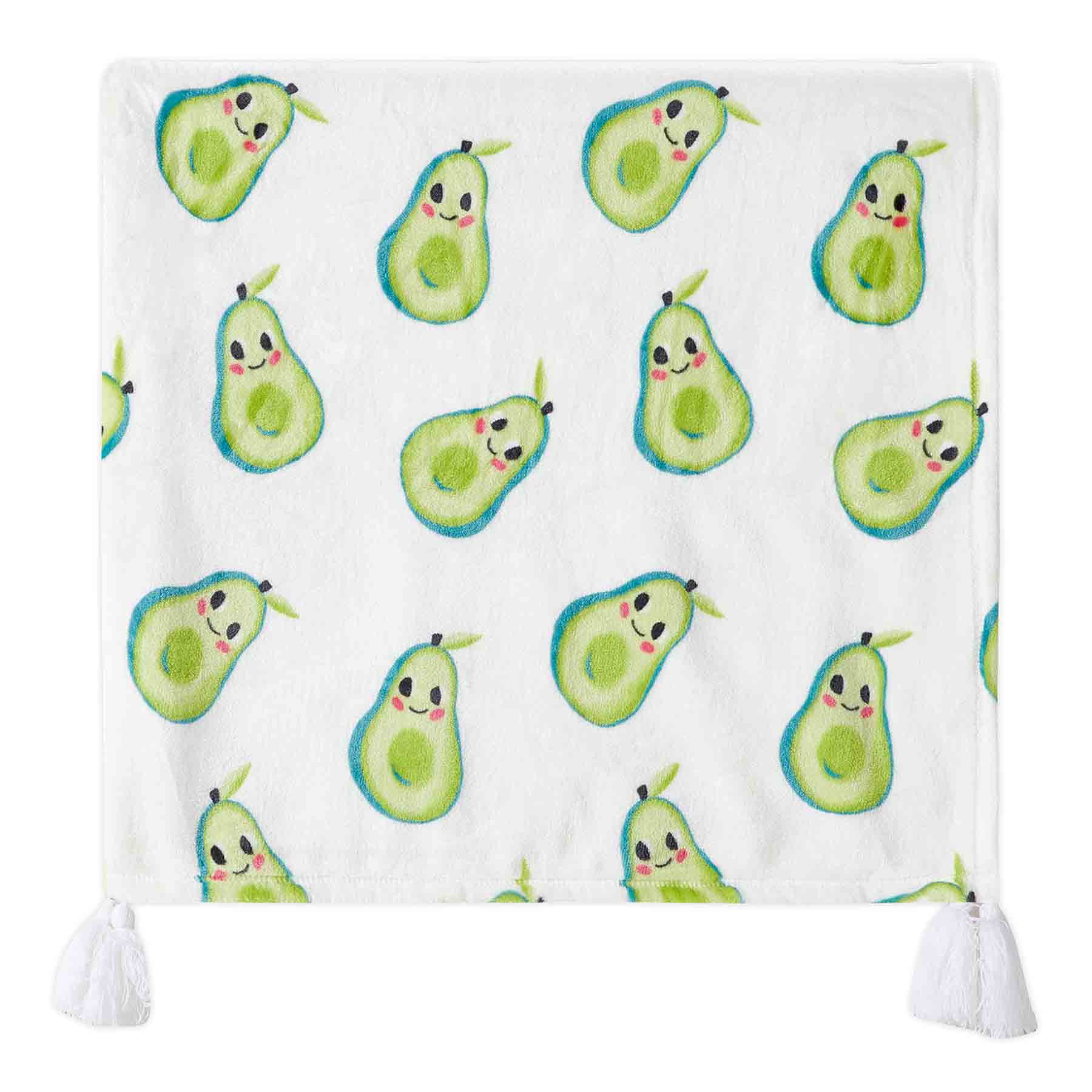 Tiny Dreamers Avocado Throw Blanket, 50x60