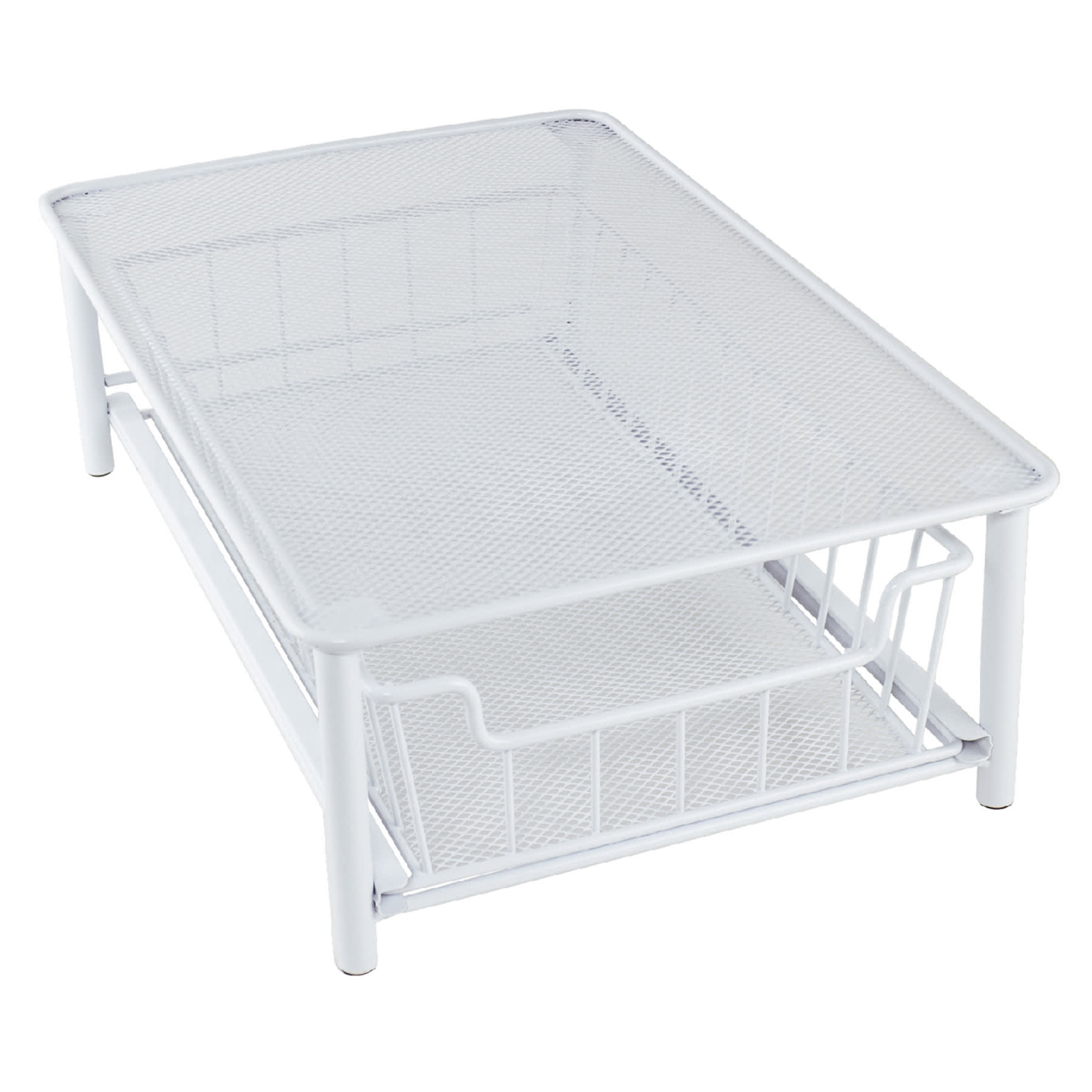 White Under the Sink Storage Organizer, Small