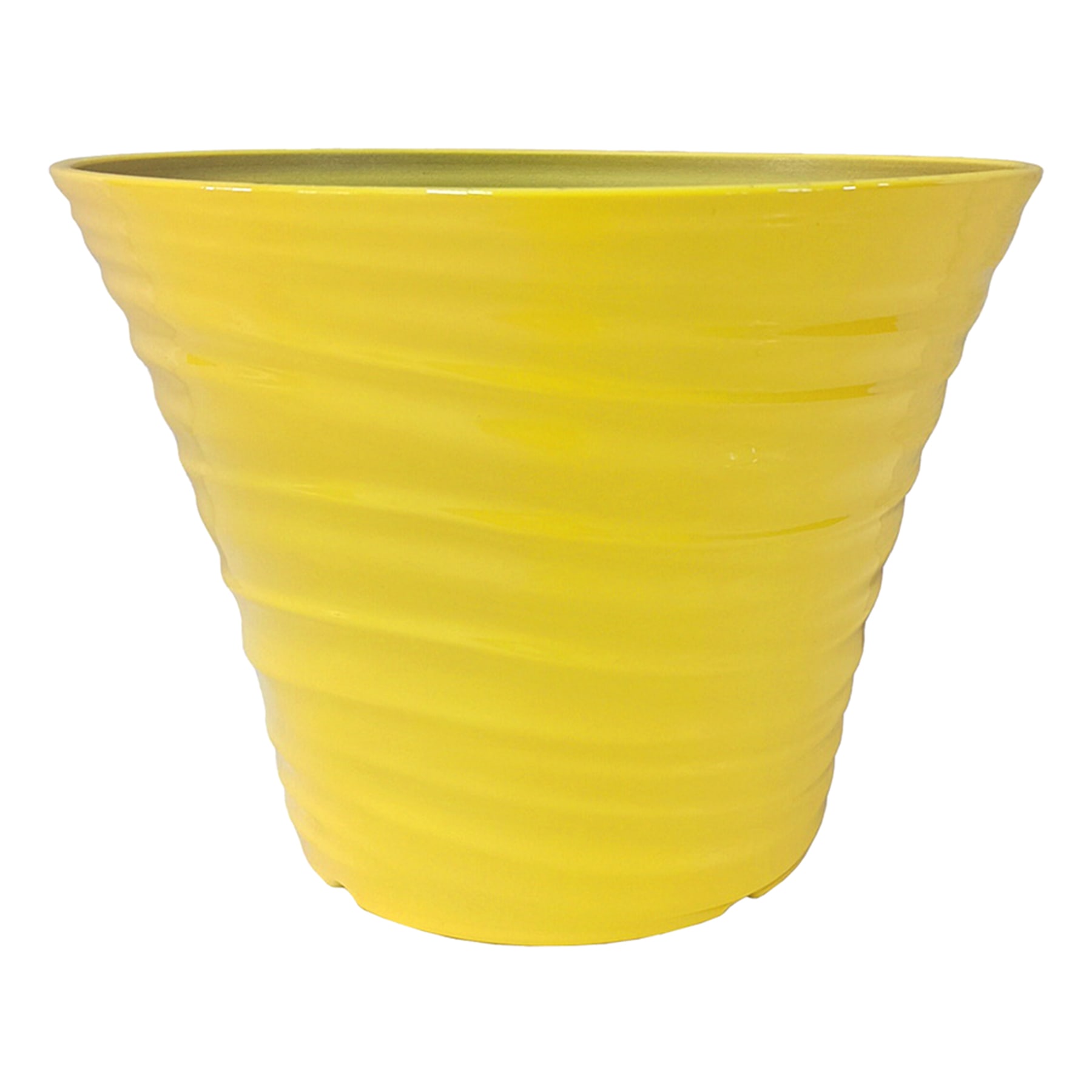 Sunny Club Yellow Spout Outdoor Planter, Small