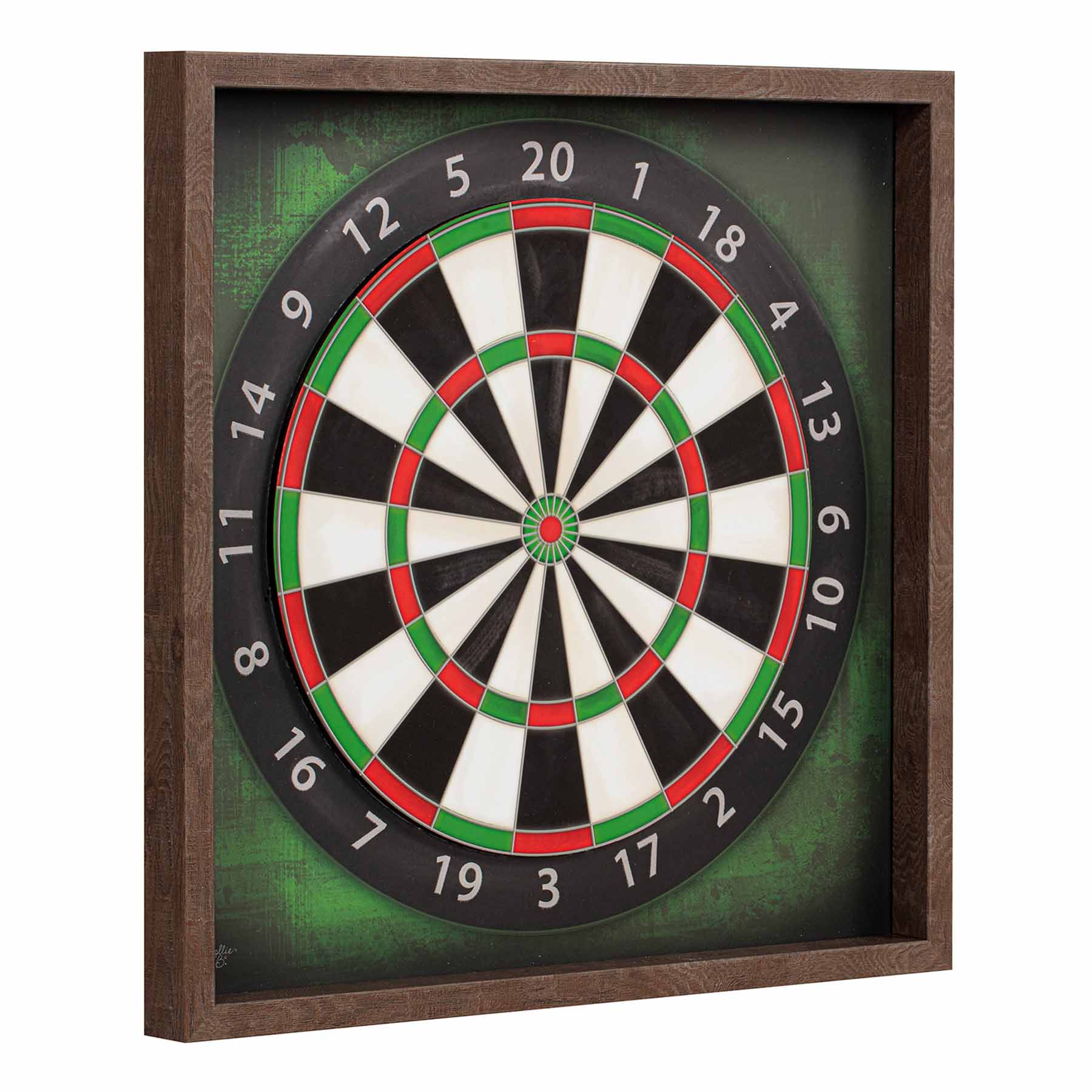 Framed Darts Wall Décor, 16"