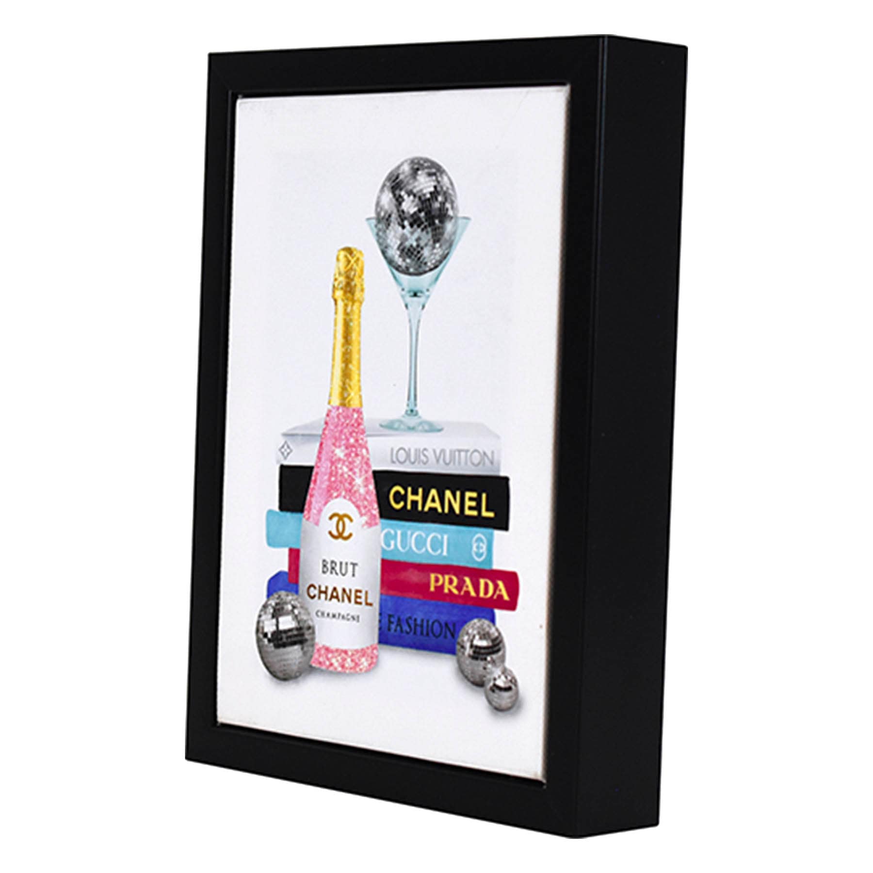 Lux Sneakers Framed Canvas Wall Art, 6x8