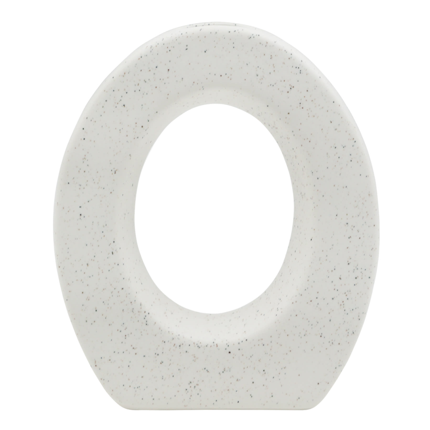 Crosby St. White Ceramic Decor, 7.5"