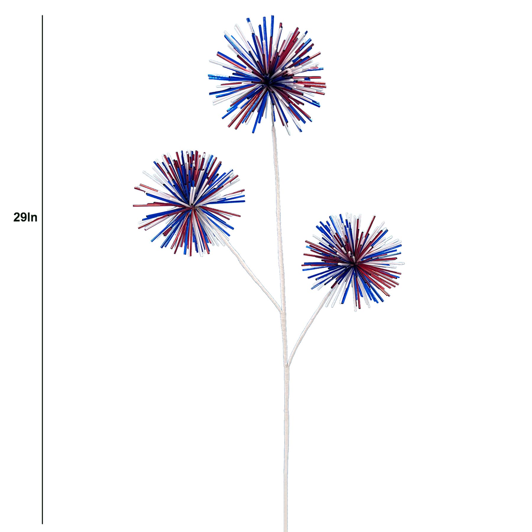 Patriotic Burst Stem Pick, 29"