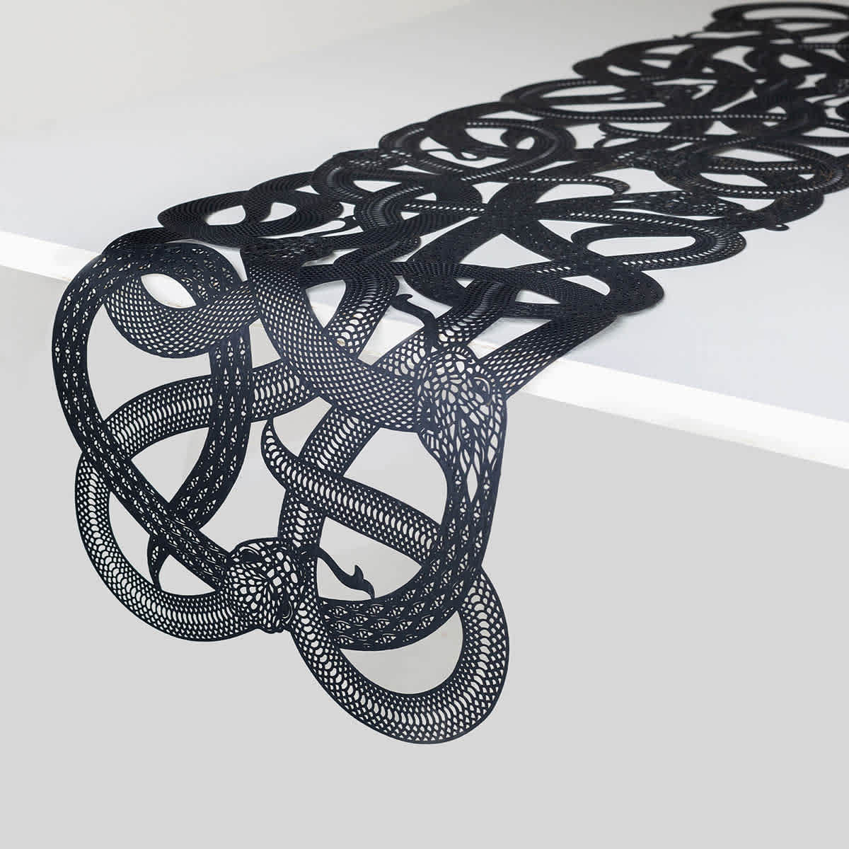 Spellbound Snake Vinyl Table Runner