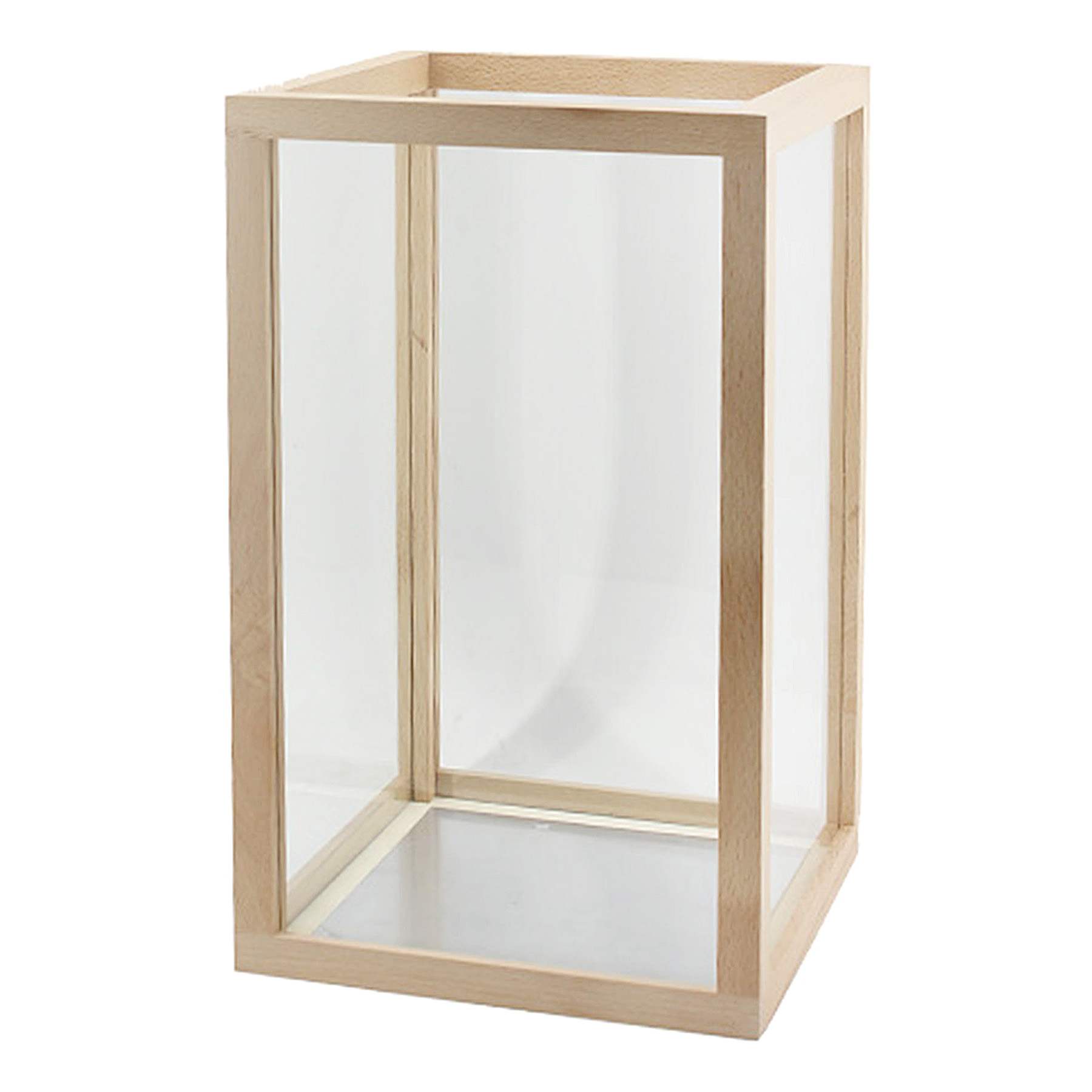 Wood Lantern, 16"