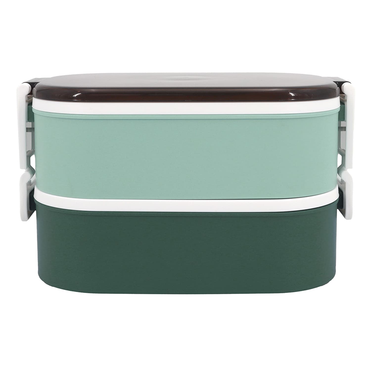 Green Stackable Bento Box Lunch Container, 61oz