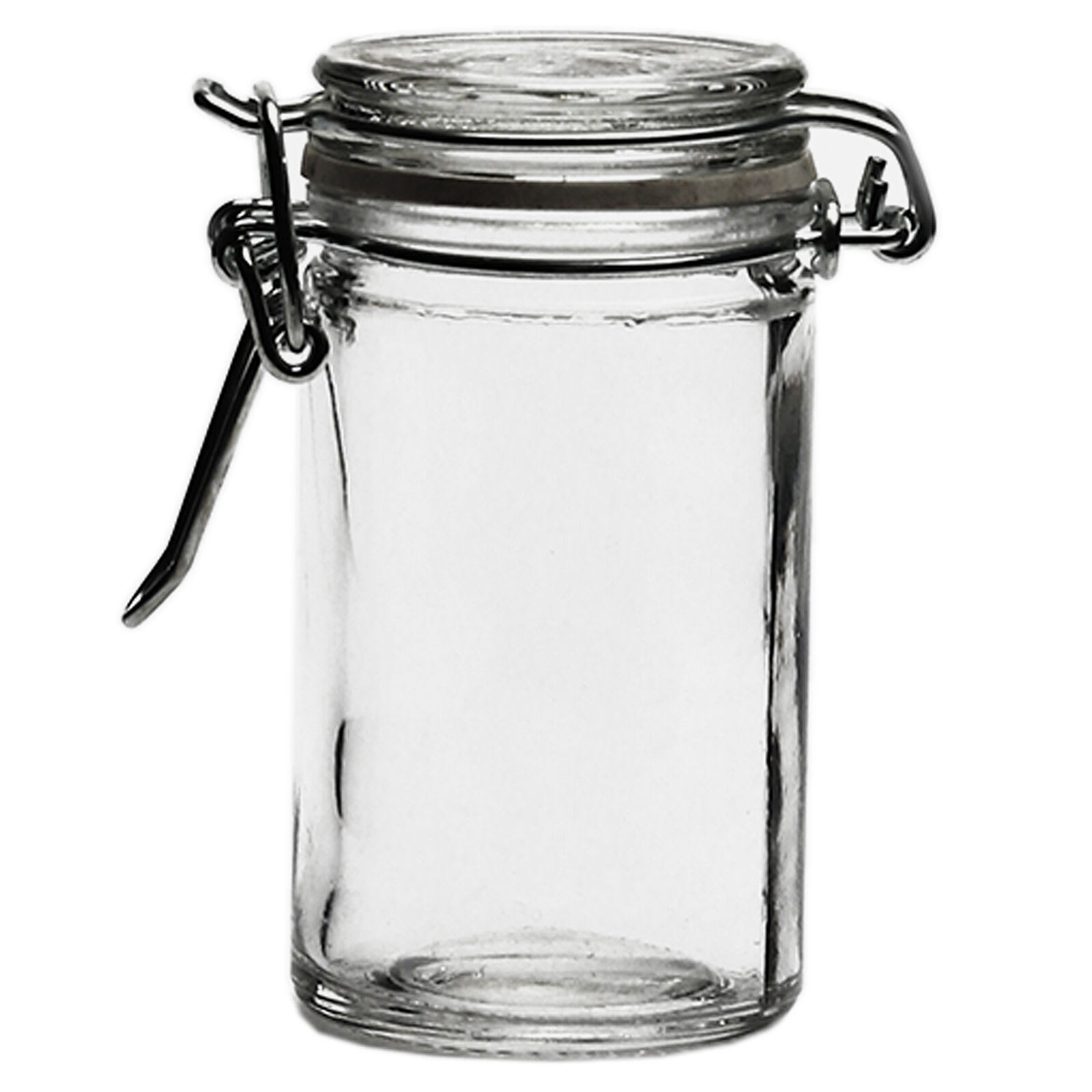 Set of 4 Round Mini Spice Jar Set