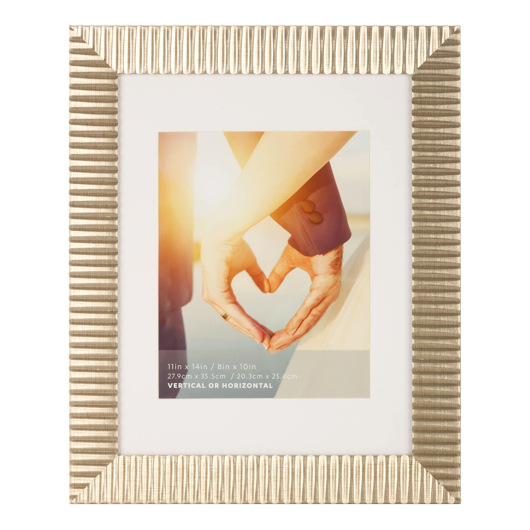 11x14 Matted to 8x10 Portrait Wall Frame