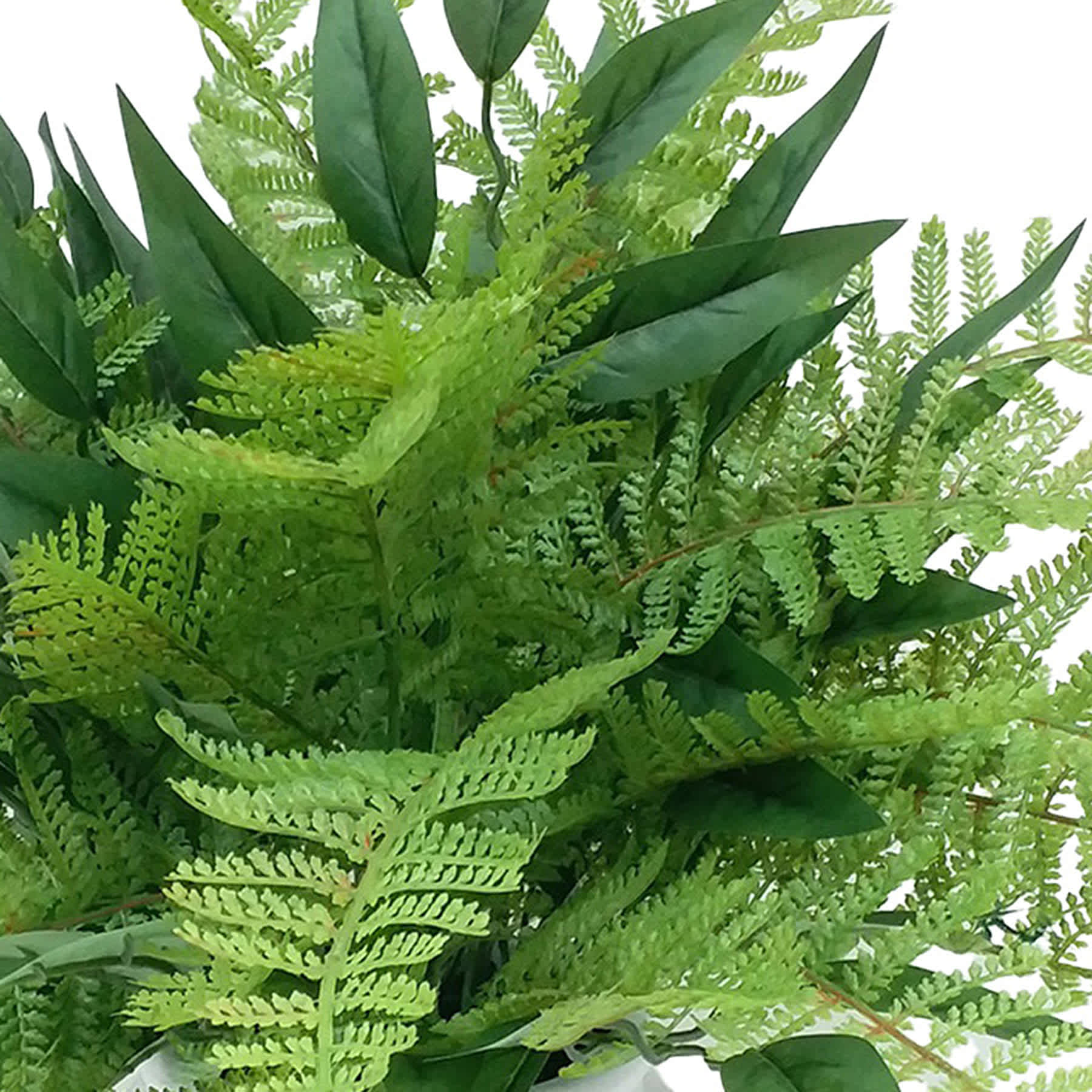 Greenery in Cement Pot, 22"