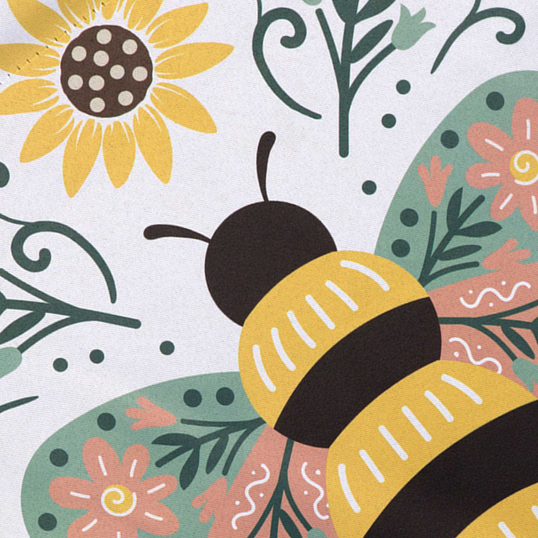 Bee Our Guest Garden Flag, 18"